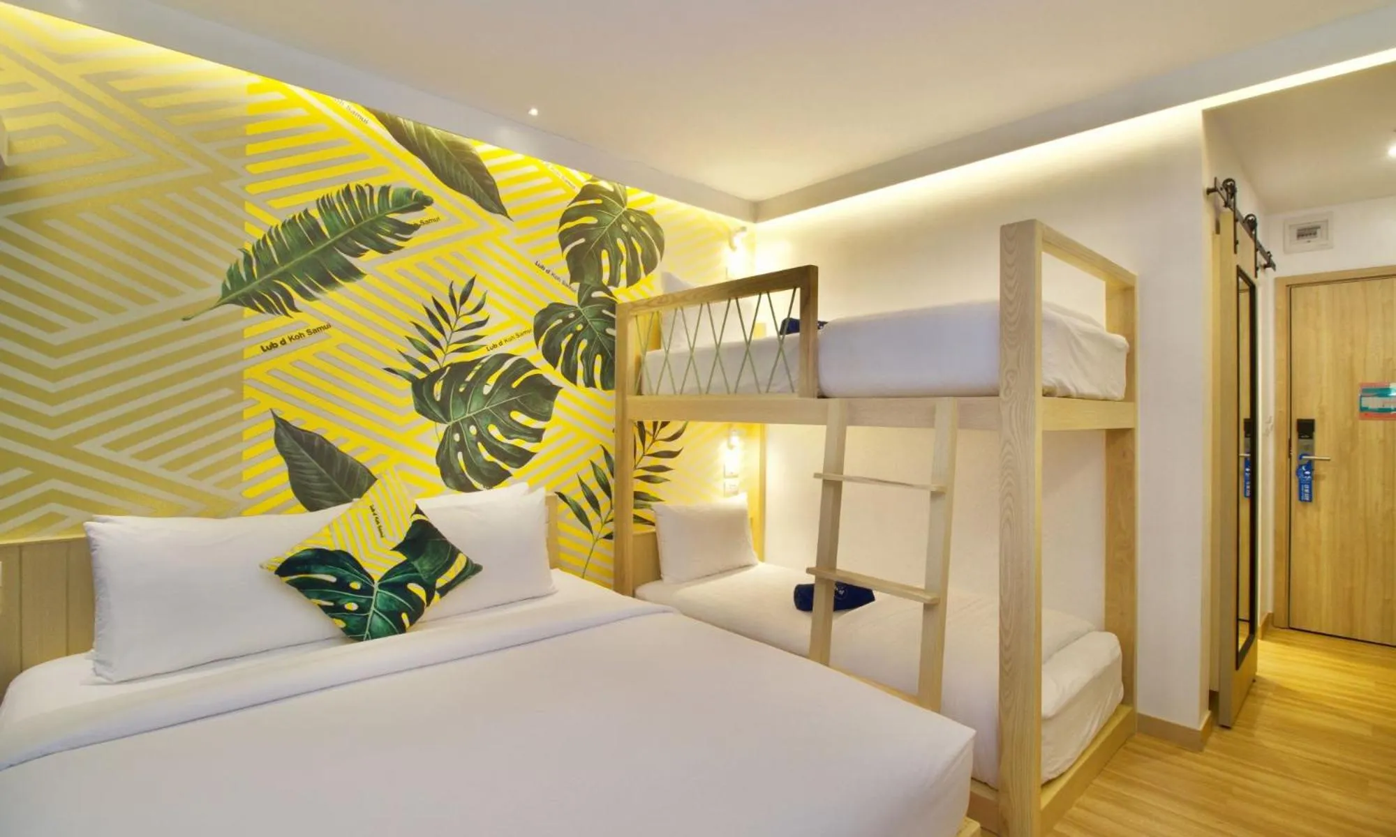 Bed in Lub d Koh Samui Chaweng Beach - Beachfront & Vibrant Social Vibe