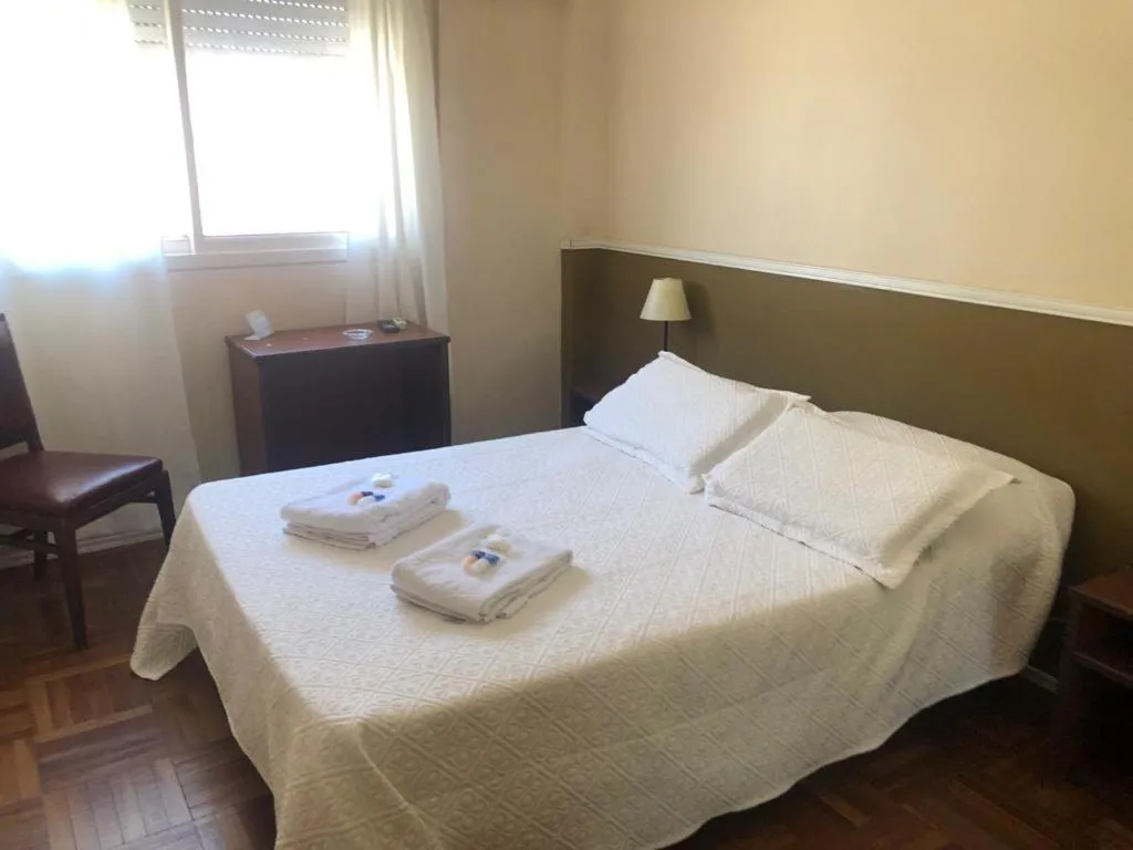 Bed in Gran Hotel Uruguay