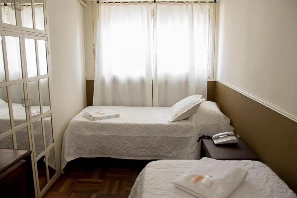 Bed in Gran Hotel Uruguay