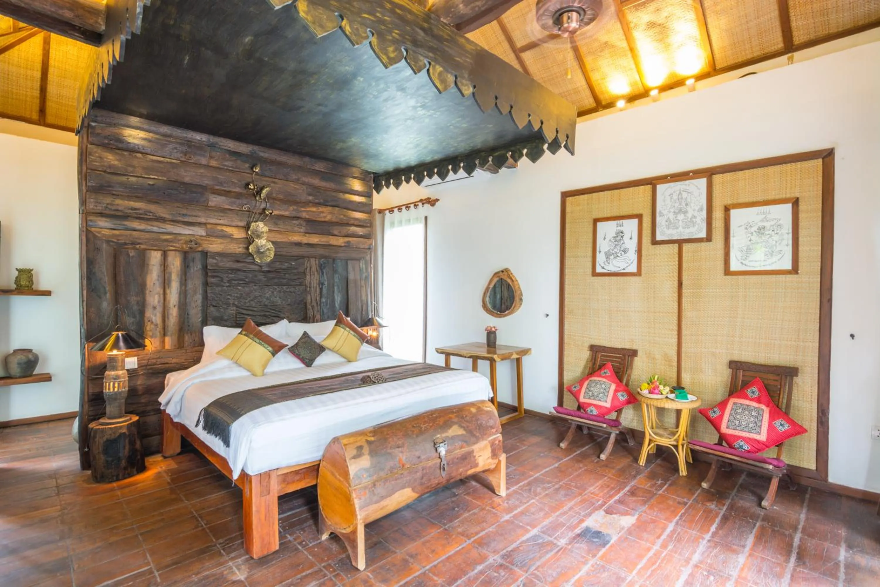 Photo of the whole room, Bed in Bong Thom Forest Lodge