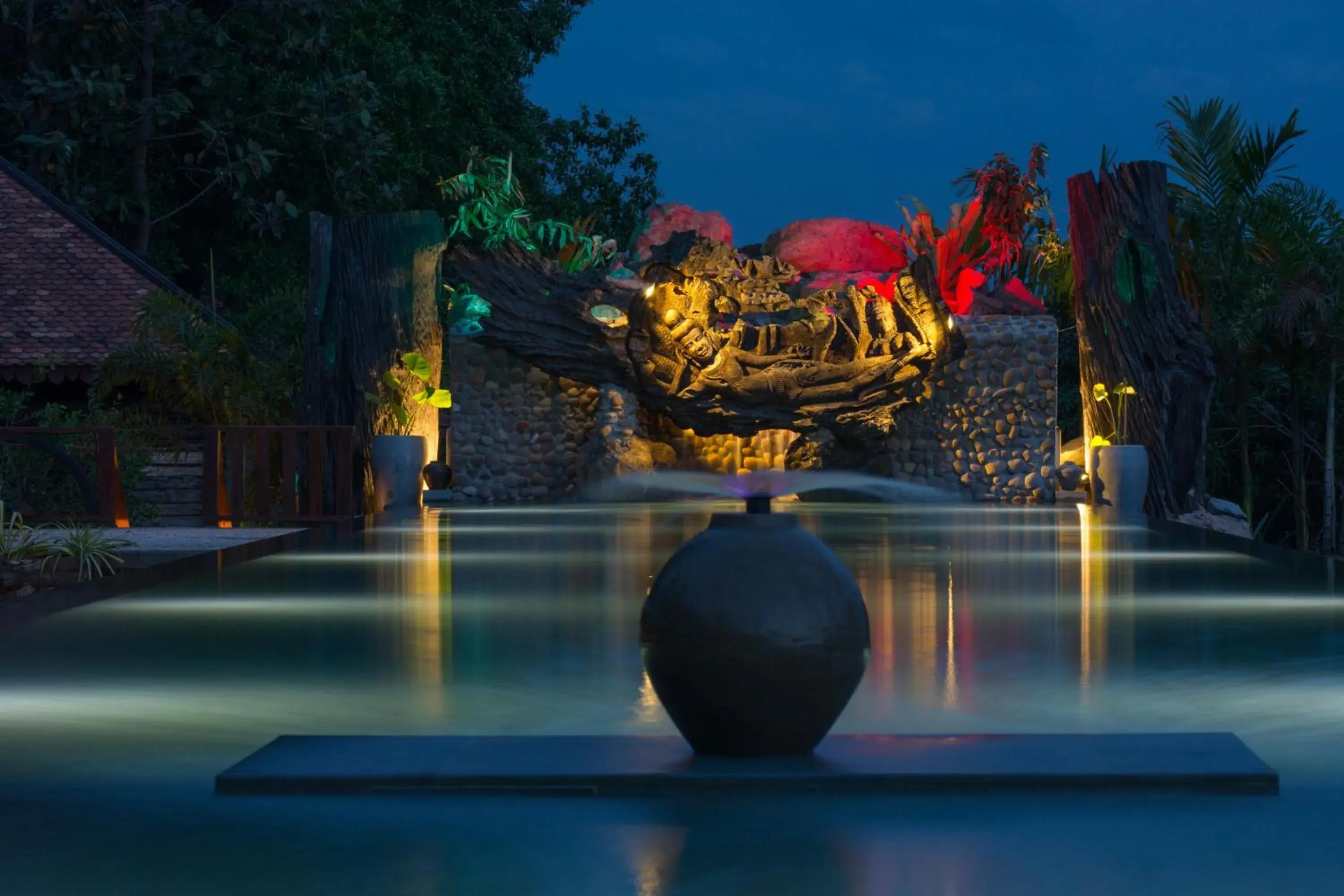 Swimming pool in Bong Thom Forest Lodge Swimming pool in Bong Thom Forest Lodge