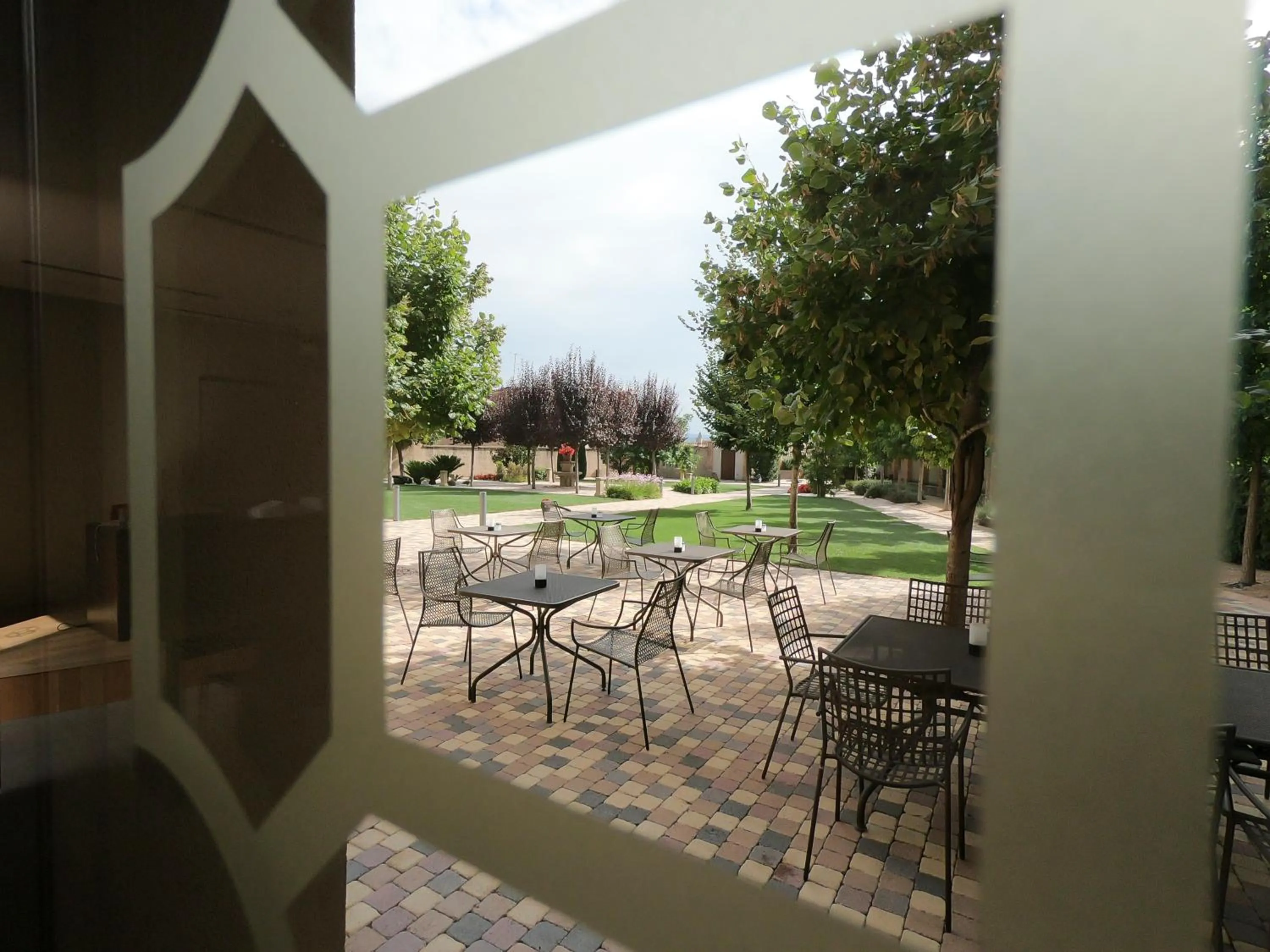 Patio in Les Clarisses Boutique Hotel