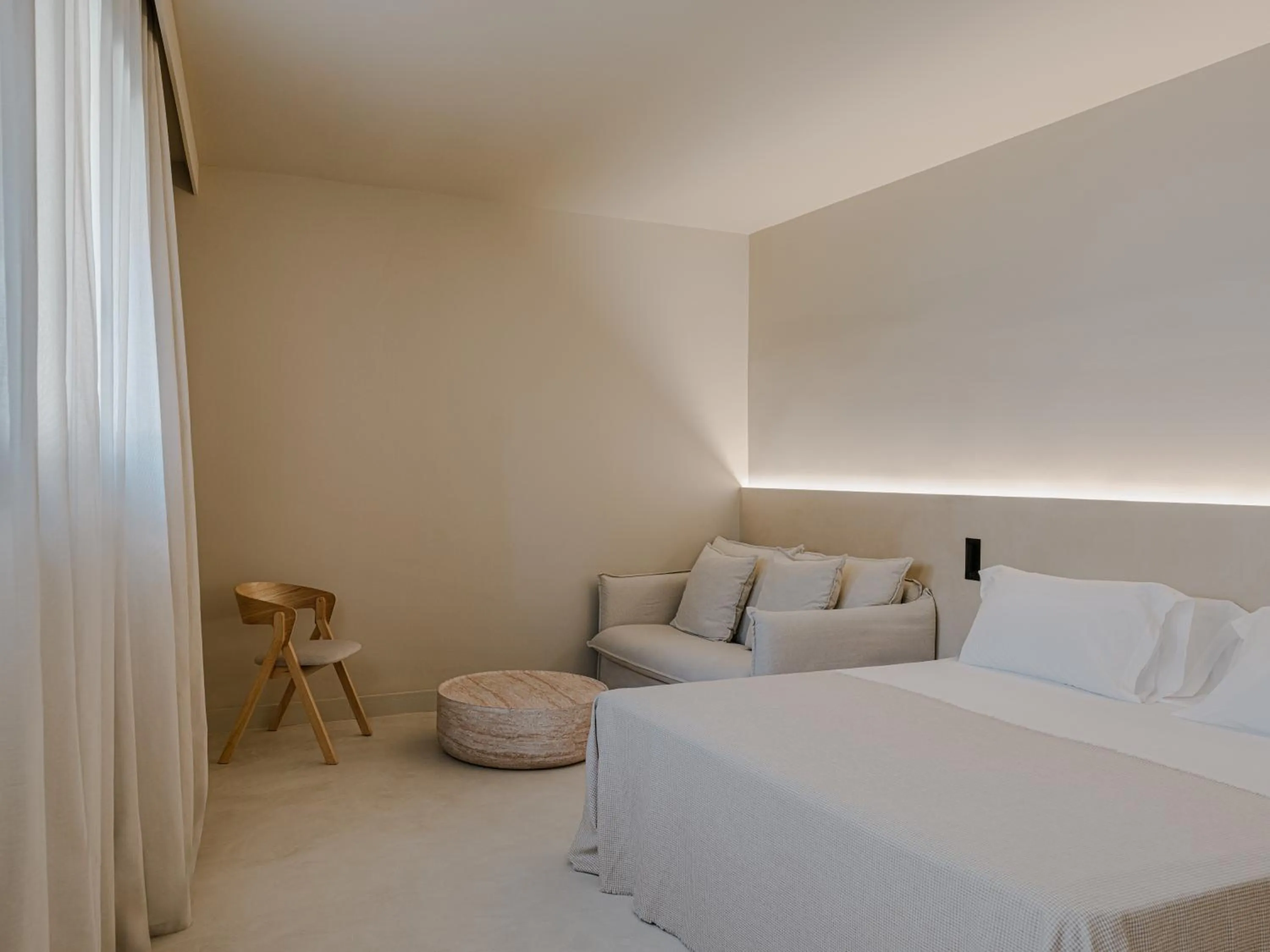 Bed in Les Clarisses Boutique Hotel