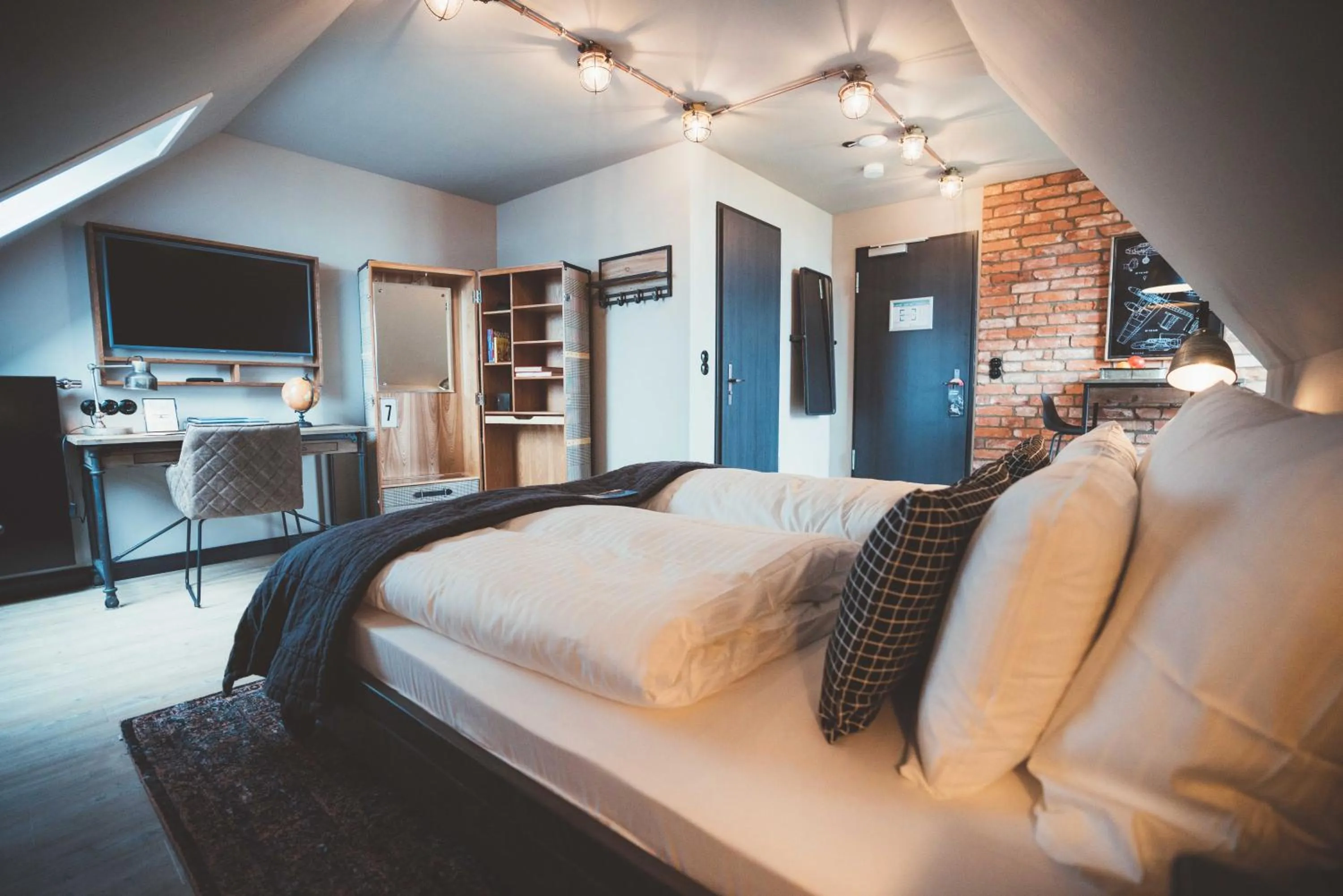 Bed in Fliegerdeich Hotel & Restaurant