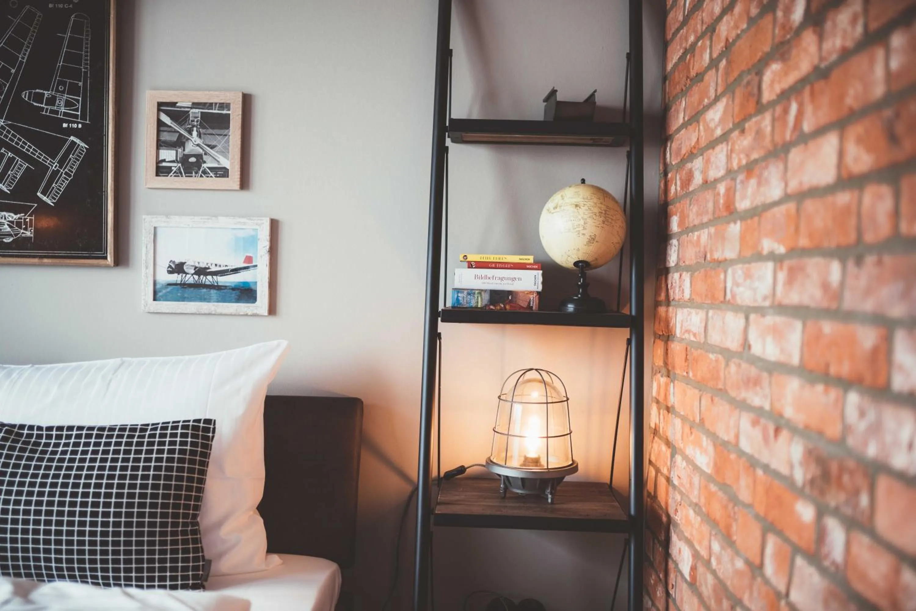 Bed in Fliegerdeich Hotel & Restaurant