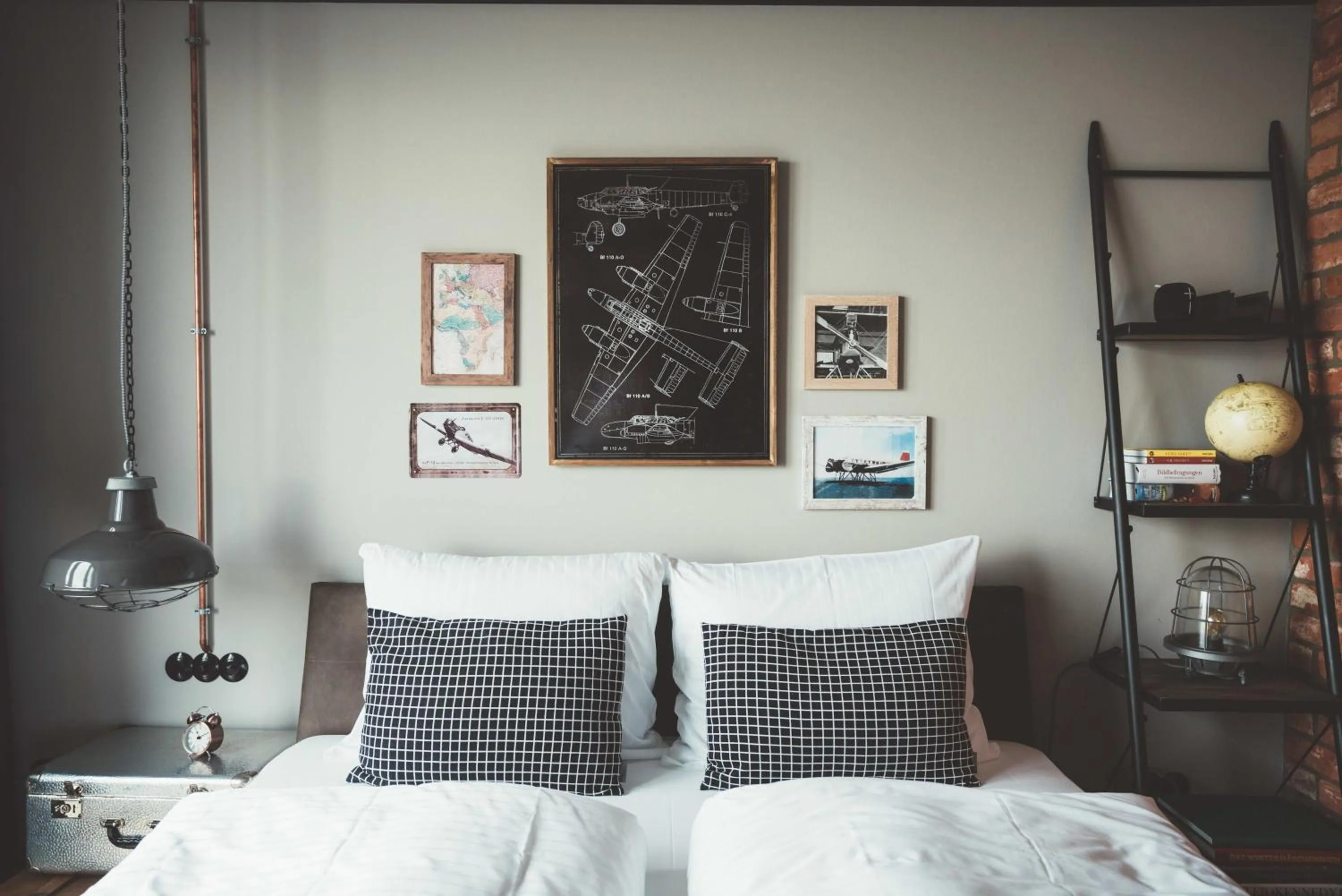 Bed in Fliegerdeich Hotel & Restaurant