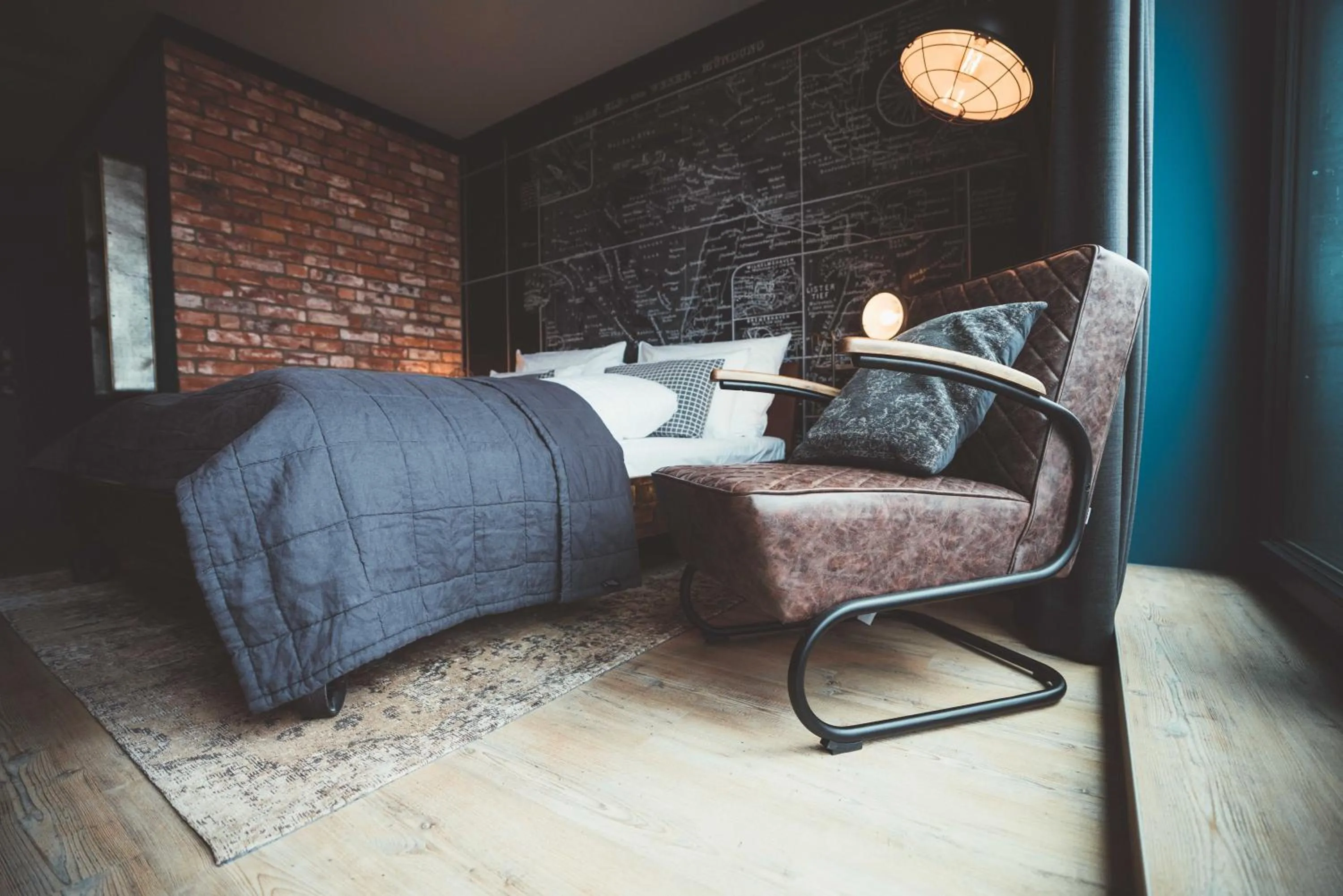 Bed in Fliegerdeich Hotel & Restaurant