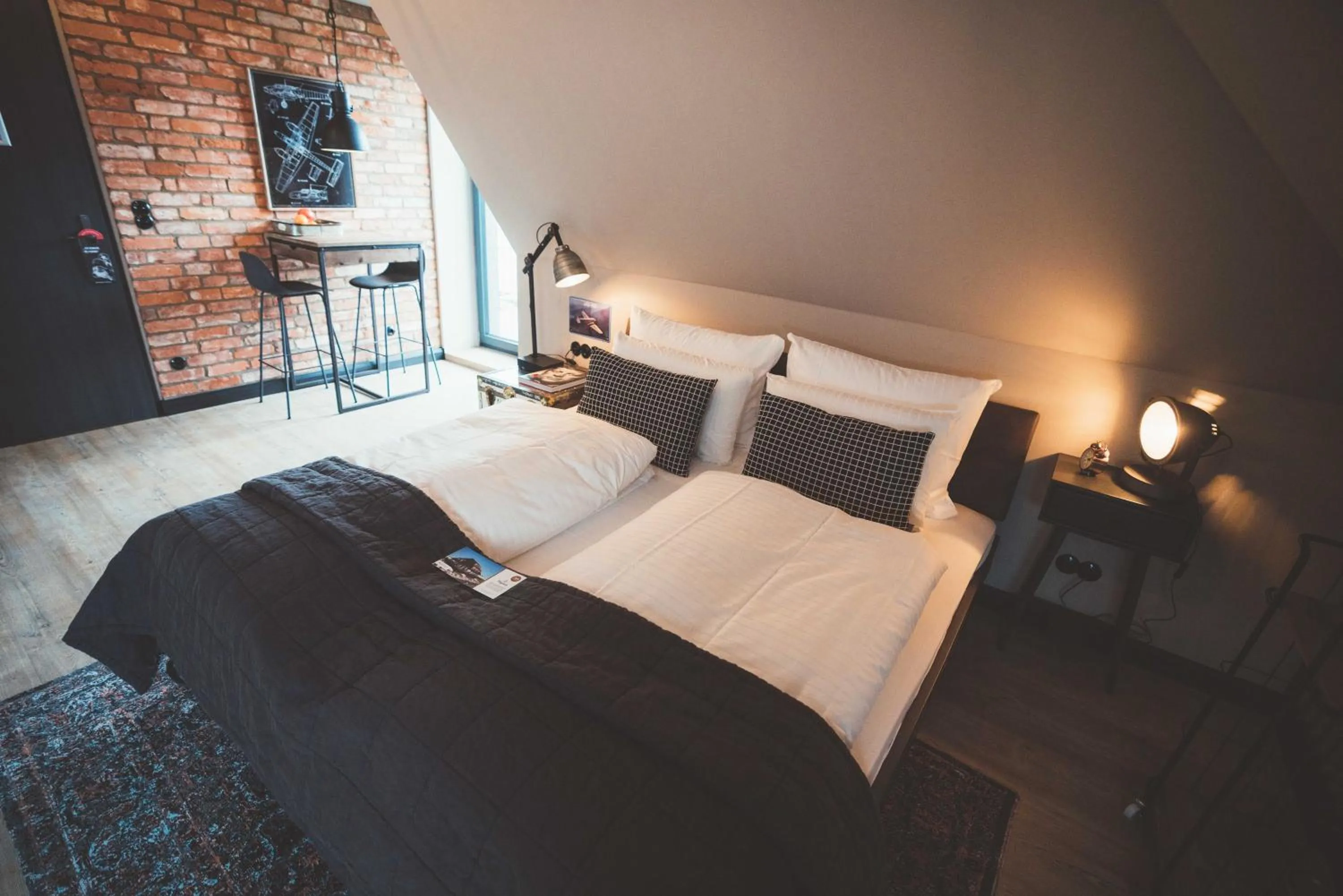 Bed in Fliegerdeich Hotel & Restaurant