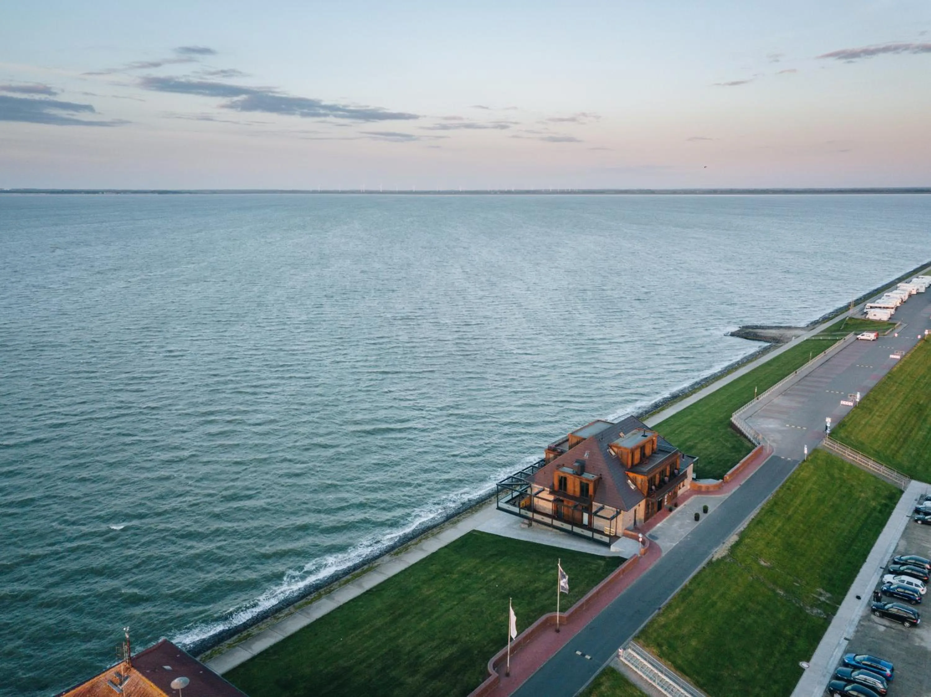 Bird's eye view in Fliegerdeich Hotel & Restaurant