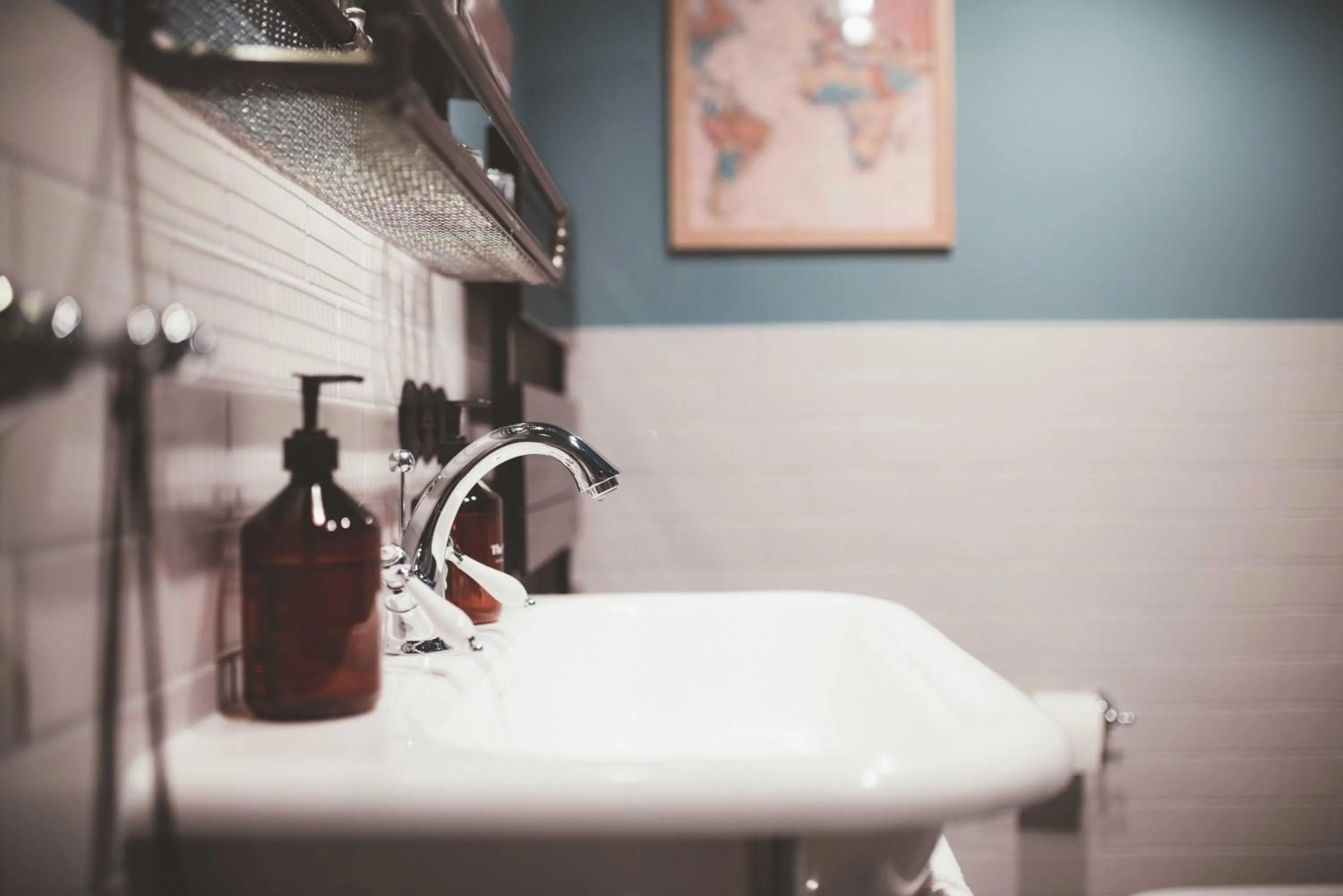 Bathroom in Fliegerdeich Hotel & Restaurant