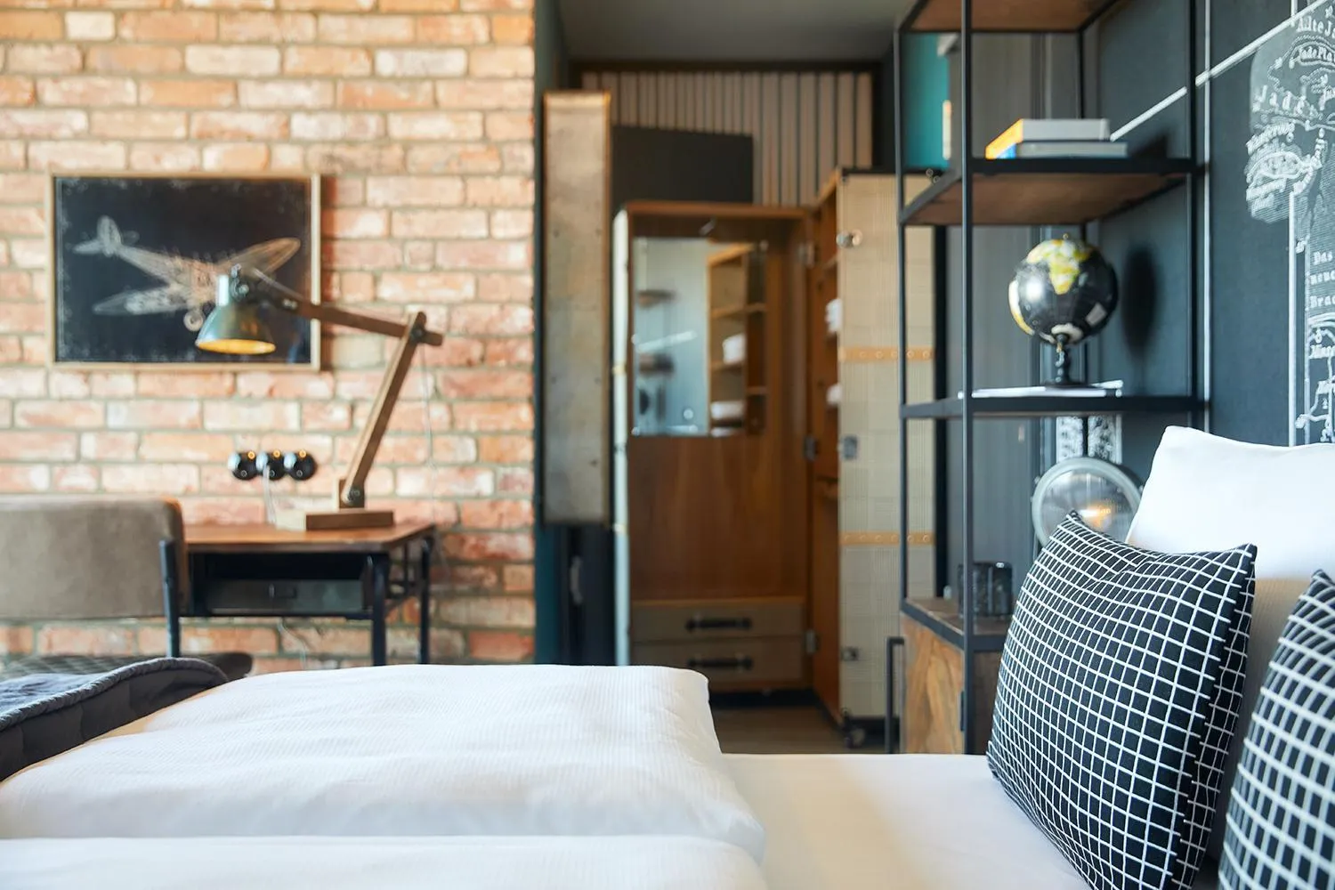 Bed in Fliegerdeich Hotel & Restaurant