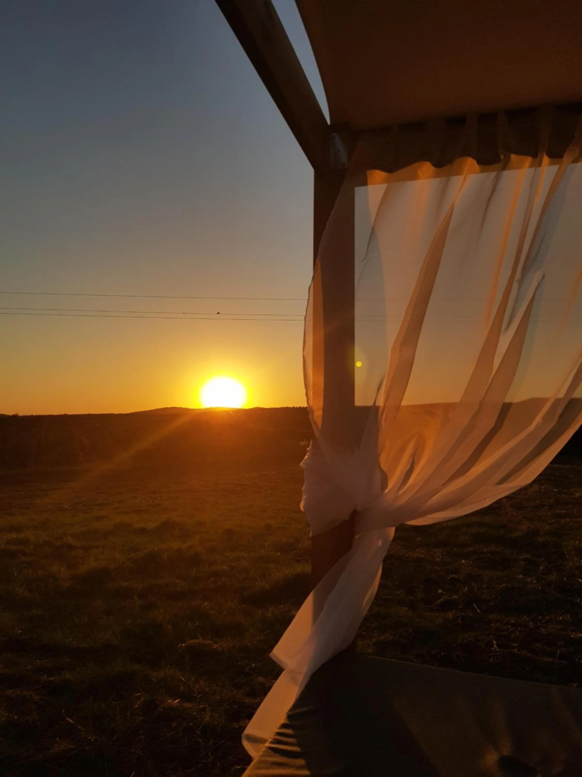 Sunset in Vila Planicie