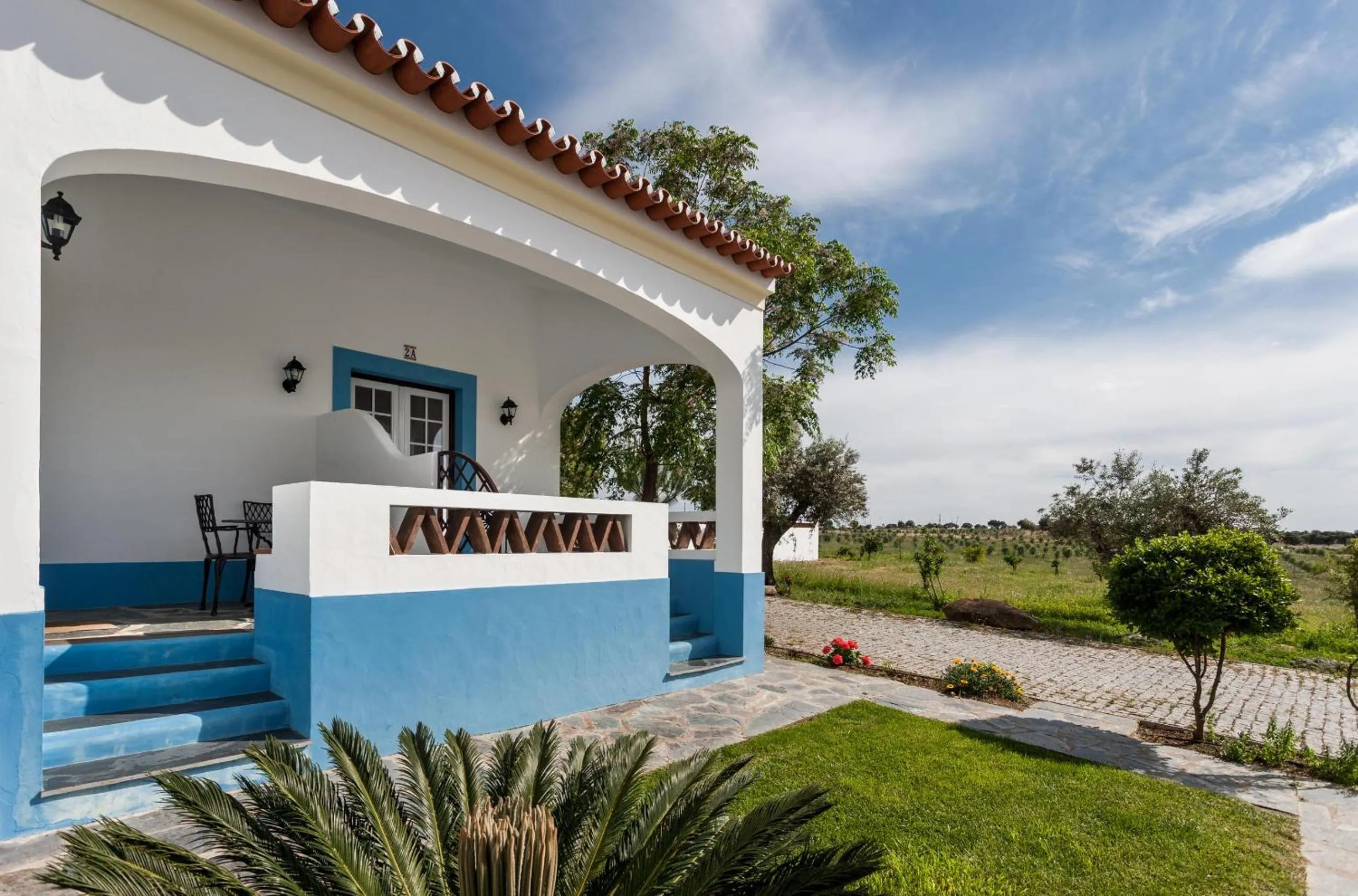 Garden view in Vila Planicie