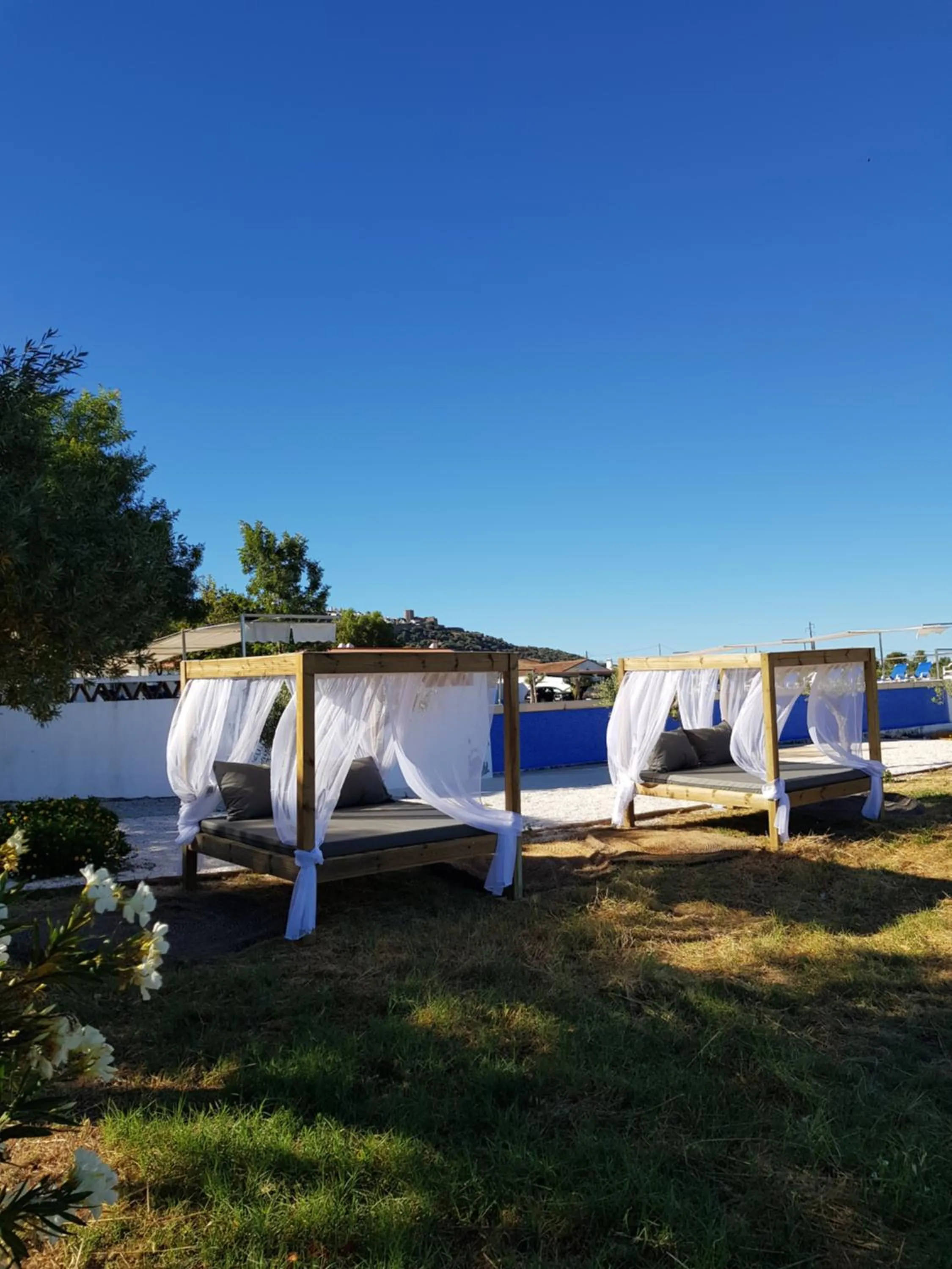 Pool view in Vila Planicie
