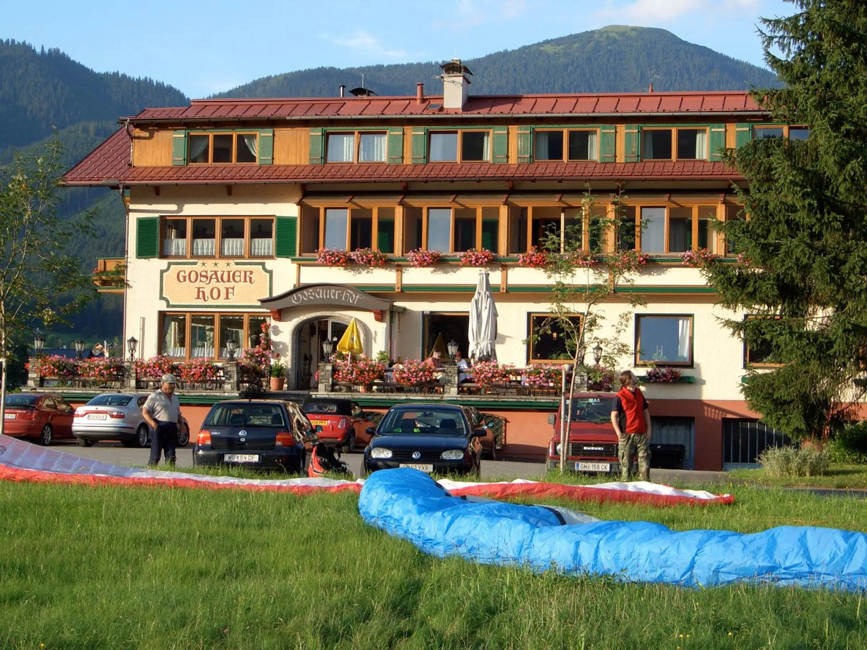 Facade/entrance in Hotel - Restaurant Gosauerhof