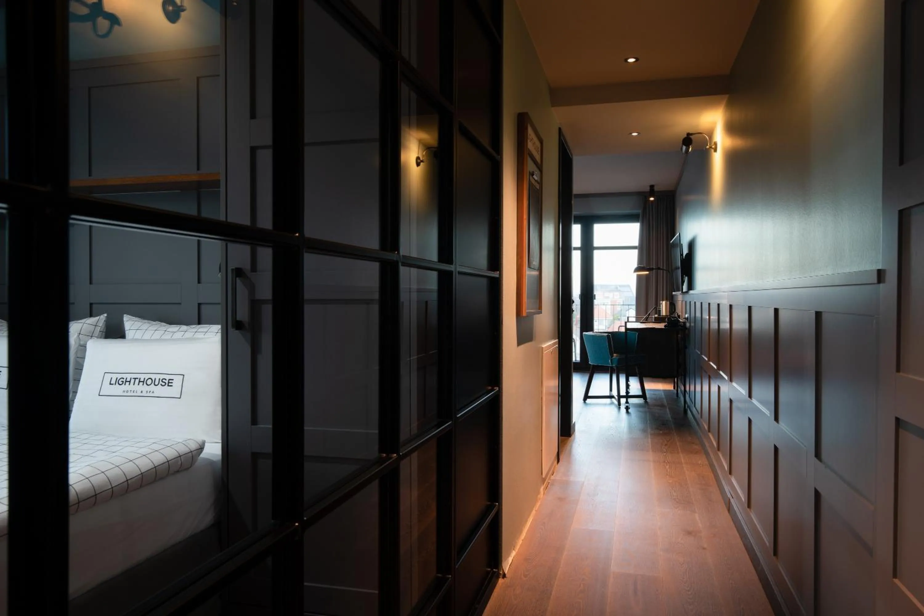 Photo of the whole room, Bed in Lighthouse Hotel & Spa