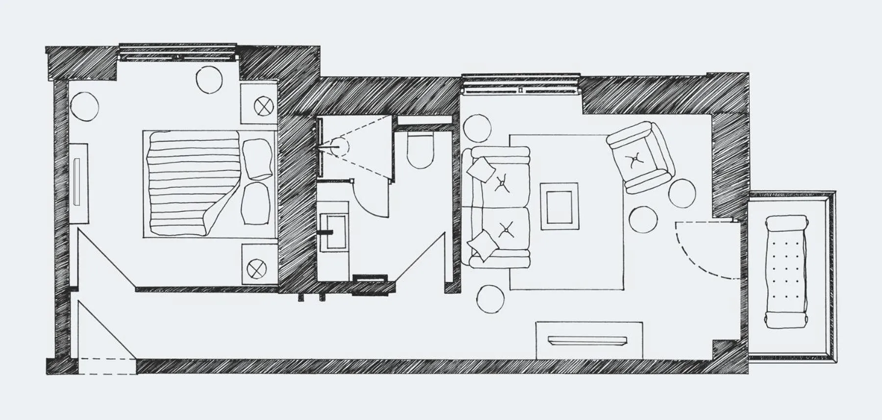Floor plan in Lighthouse Hotel & Spa