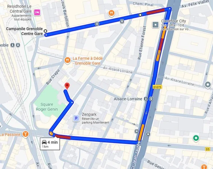 Campanile Grenoble Centre Gare