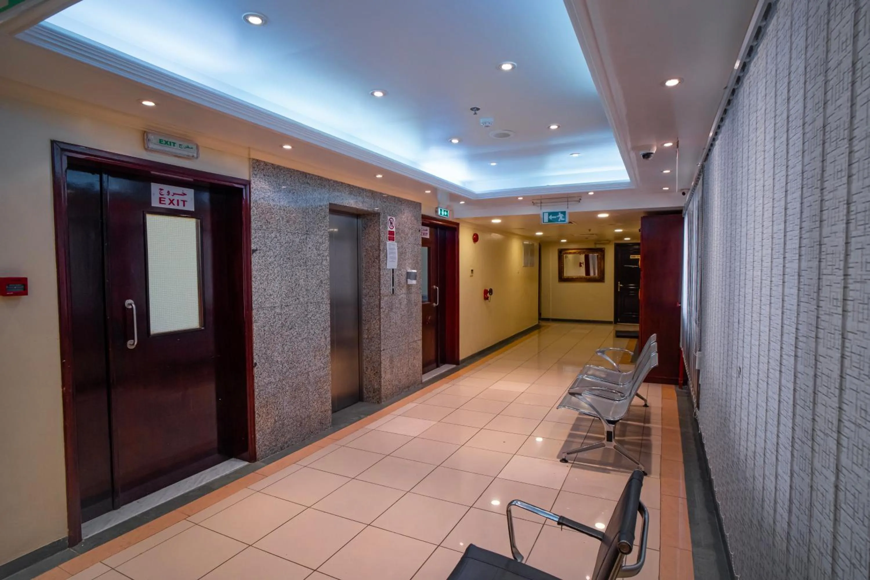 Seating area in Al Karnak Hotel