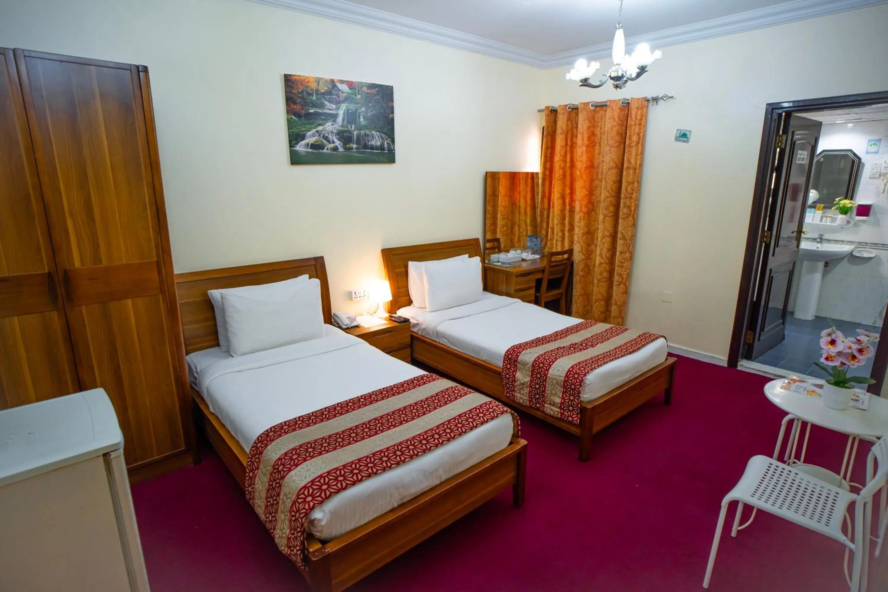 Bed in Al Karnak Hotel