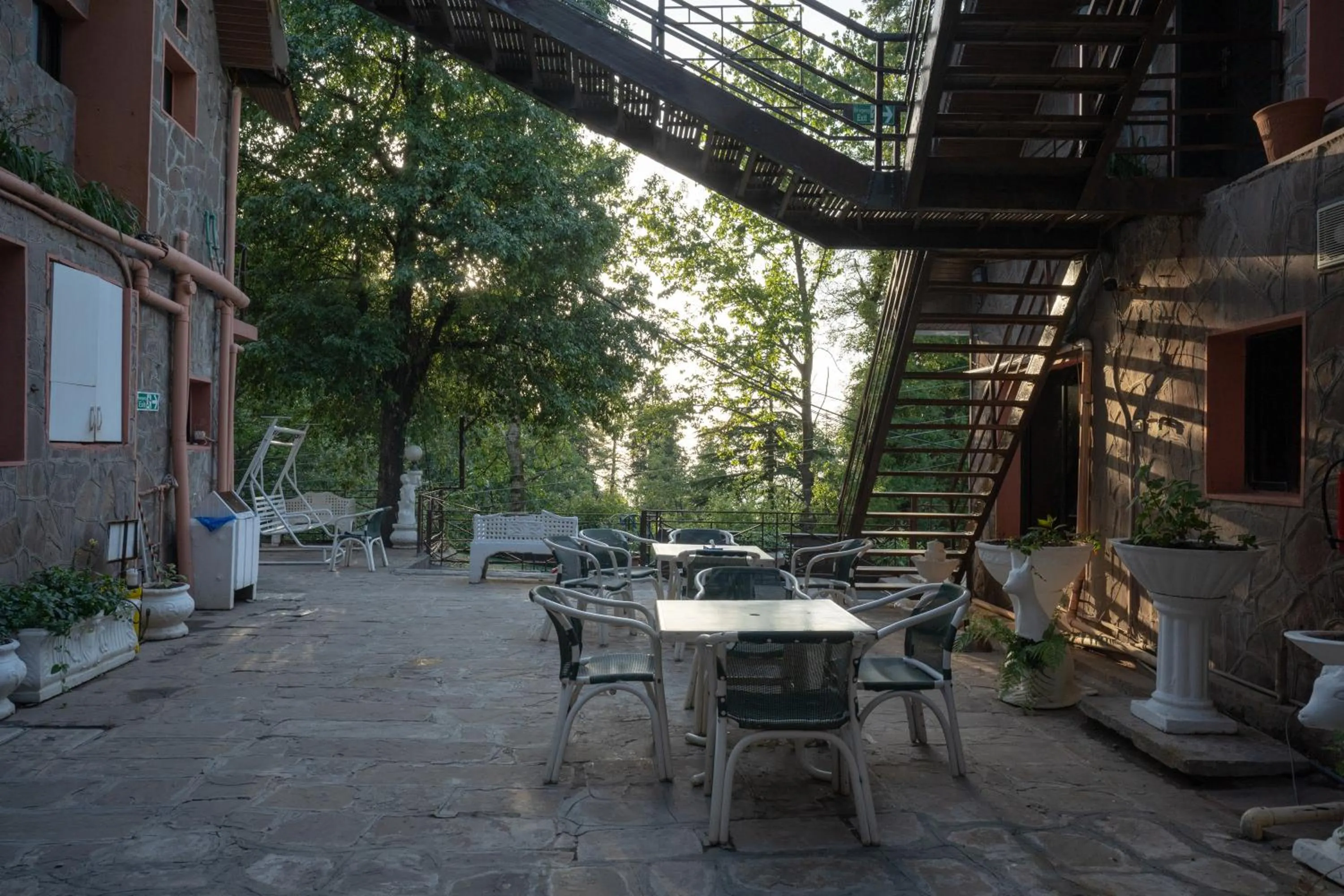 Patio in Maisonette Firhill Hotel & Resort