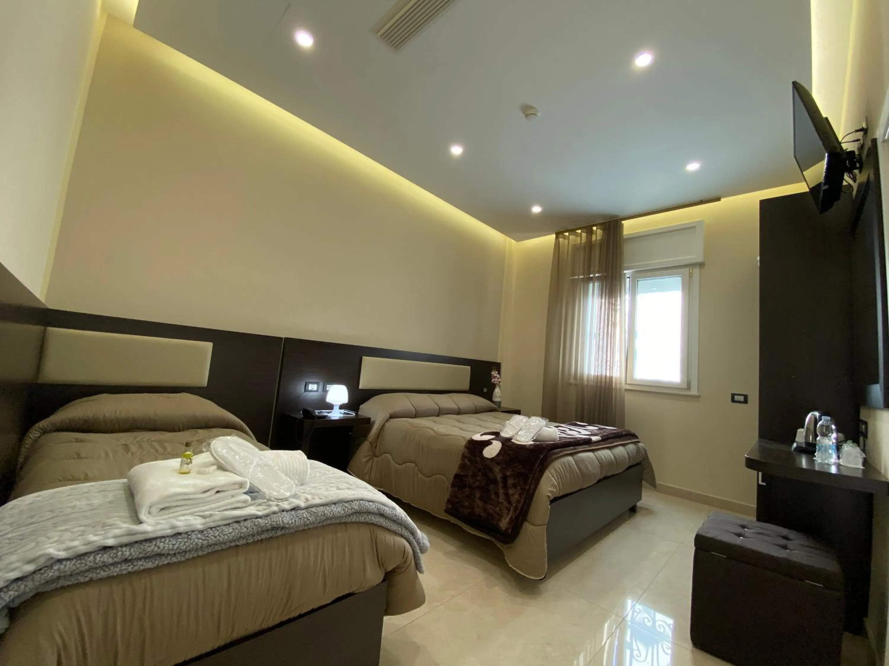 Bed in Grand Hotel Royal