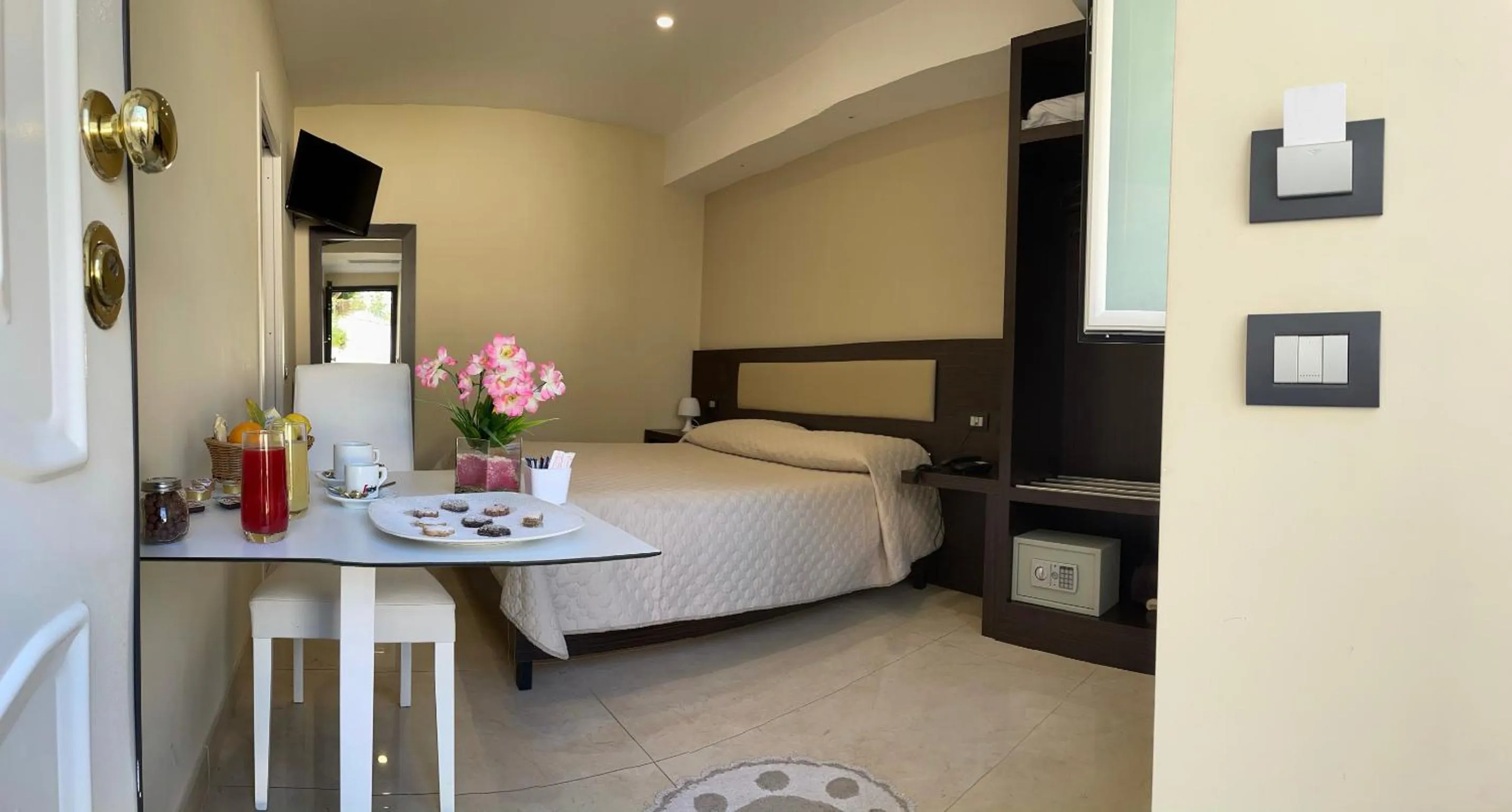 Bed in Grand Hotel Royal