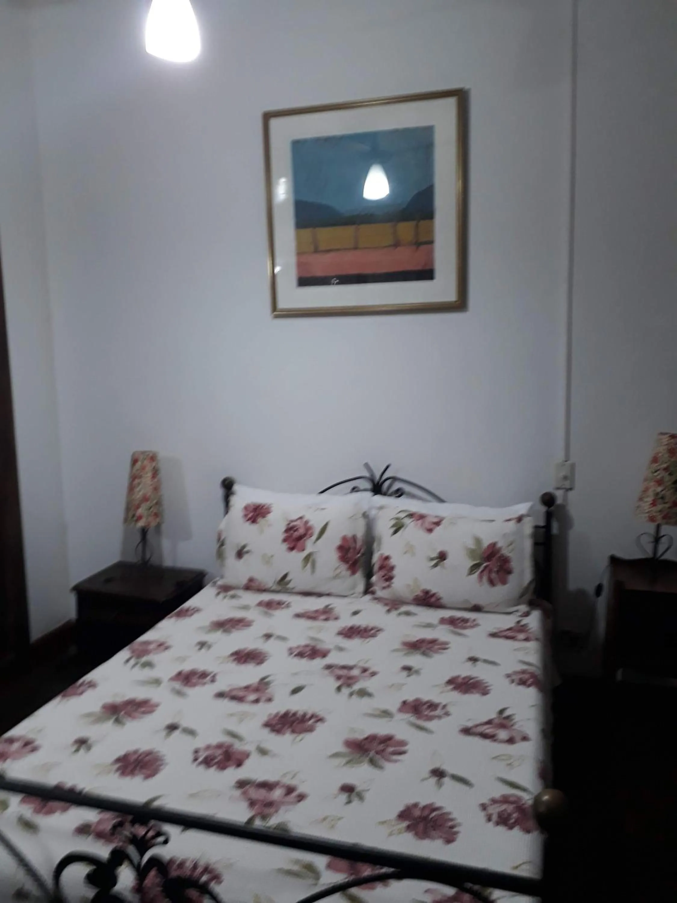 Bed in Pousada Arte Colonial - Casarão Histórico do Séc XVIII - Lancha Própria
