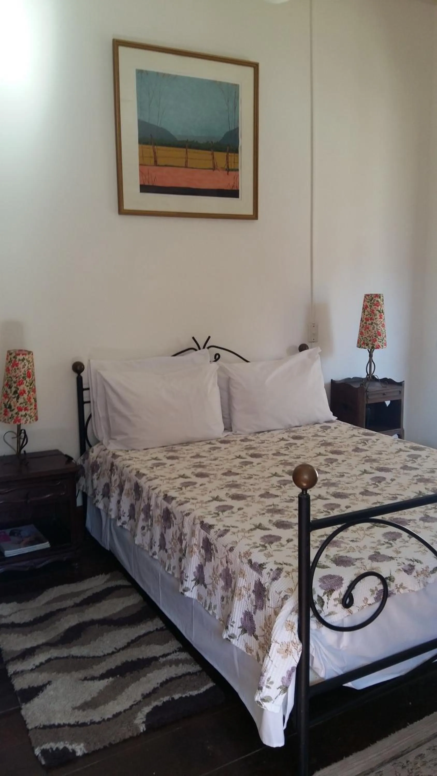 Bed in Pousada Arte Colonial - Casarão Histórico do Séc XVIII - Lancha Própria