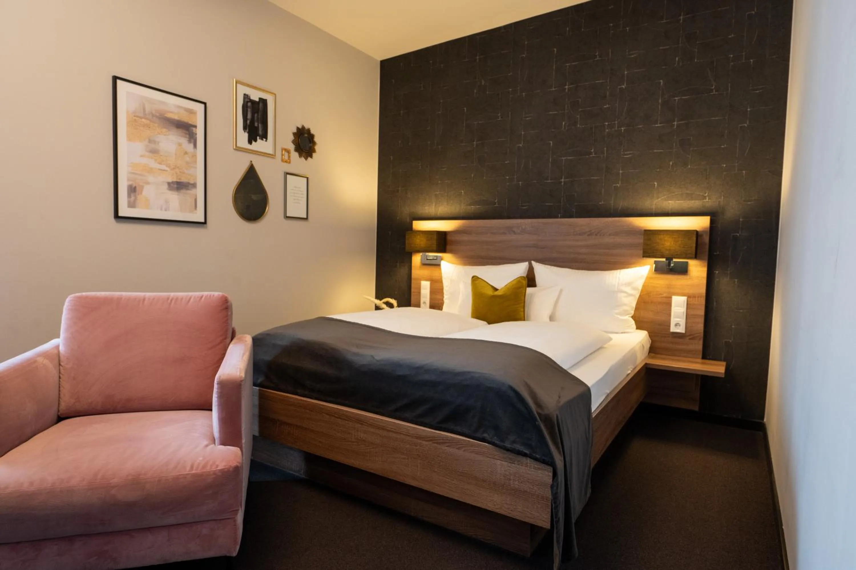 Bed in V Boutique Hotel Böblingen