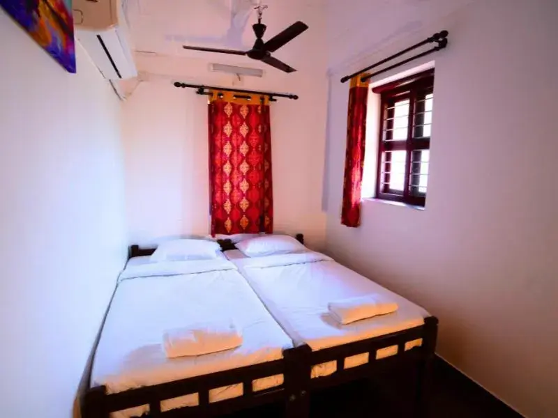 Bed in Anamala Serenity Homestay Kerala Bed in Anamala Serenity Homestay Kerala