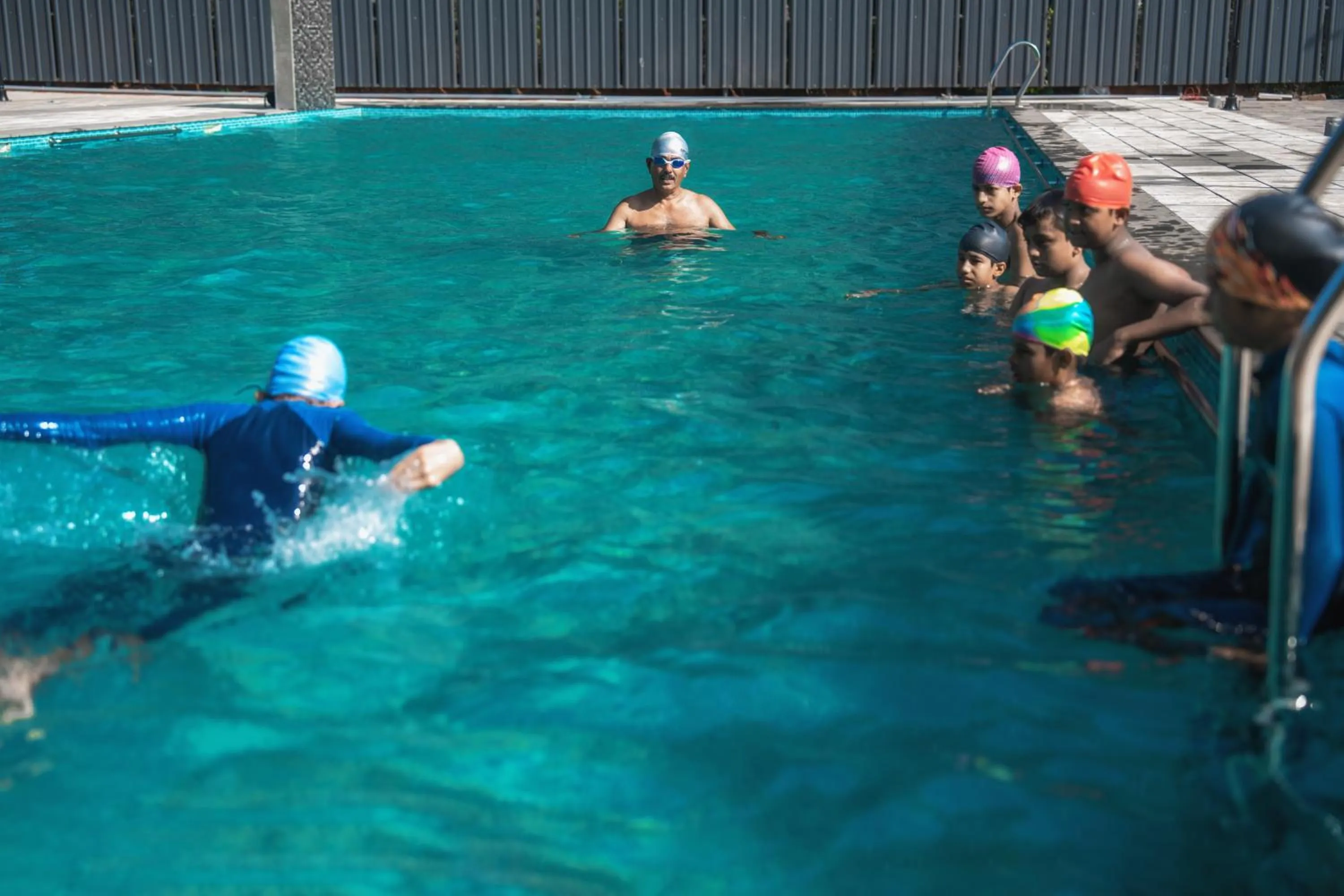 Swimming pool in Anamala Serenity Homestay Kerala