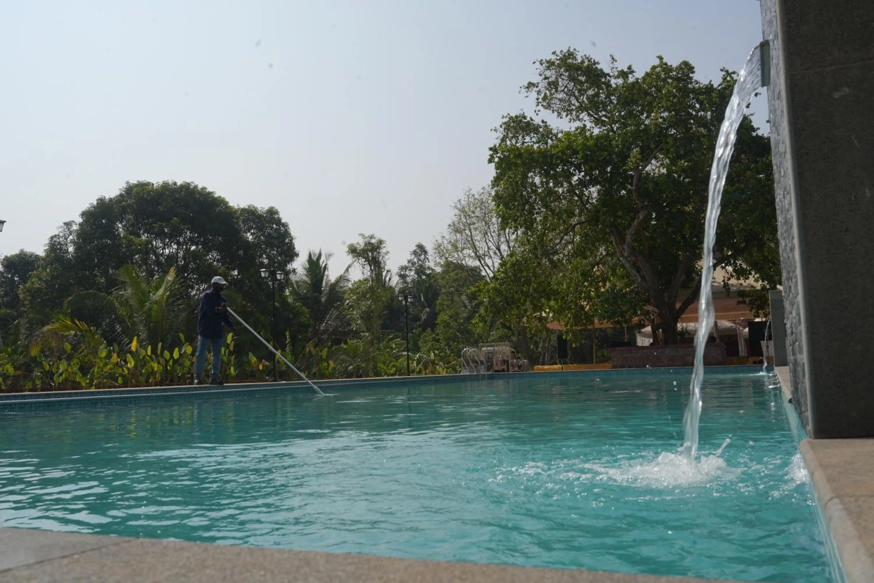 Swimming pool in Anamala Serenity Homestay Kerala