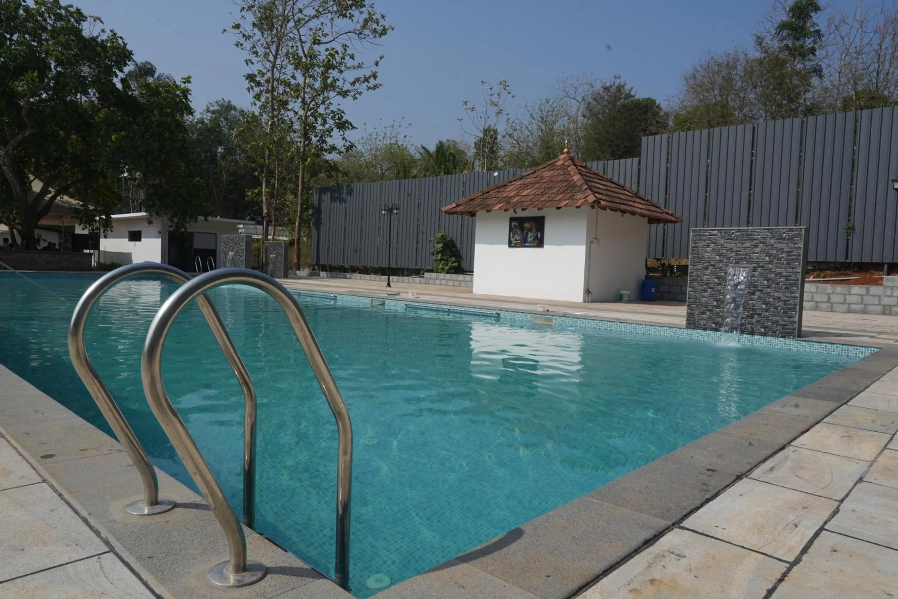 Swimming pool in Anamala Serenity Homestay Kerala