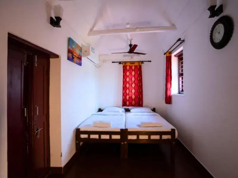 Bed in Anamala Serenity Homestay Kerala Bed in Anamala Serenity Homestay Kerala