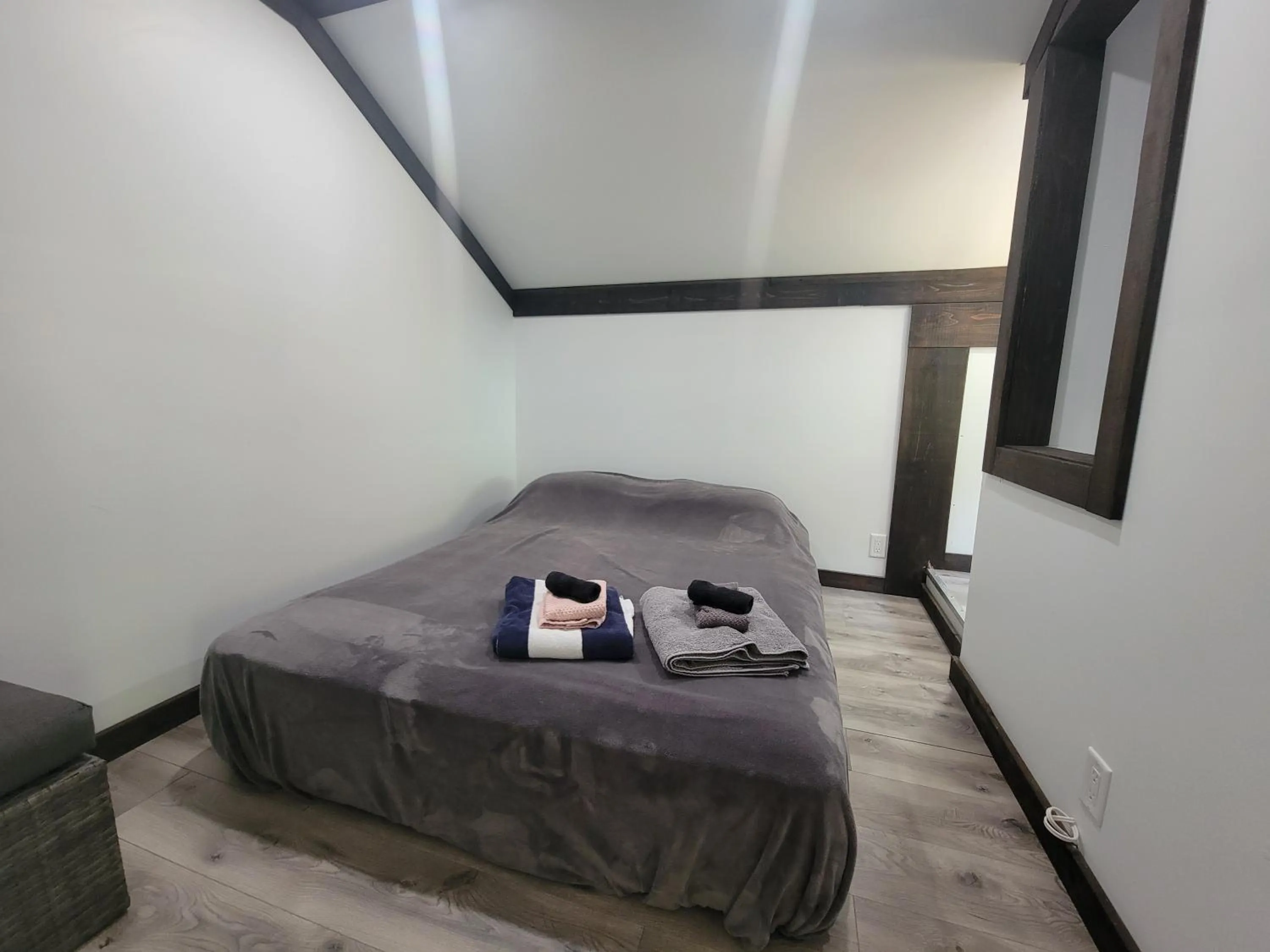 Bed in Noah's Ark Campground