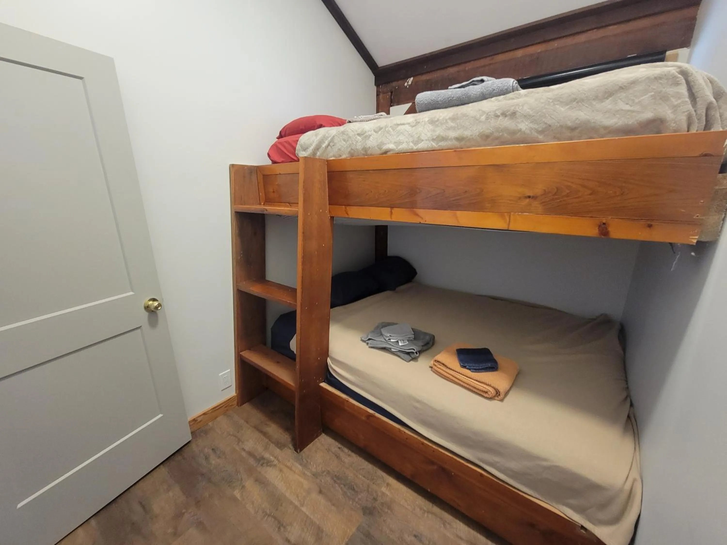 Bed in Noah's Ark Campground