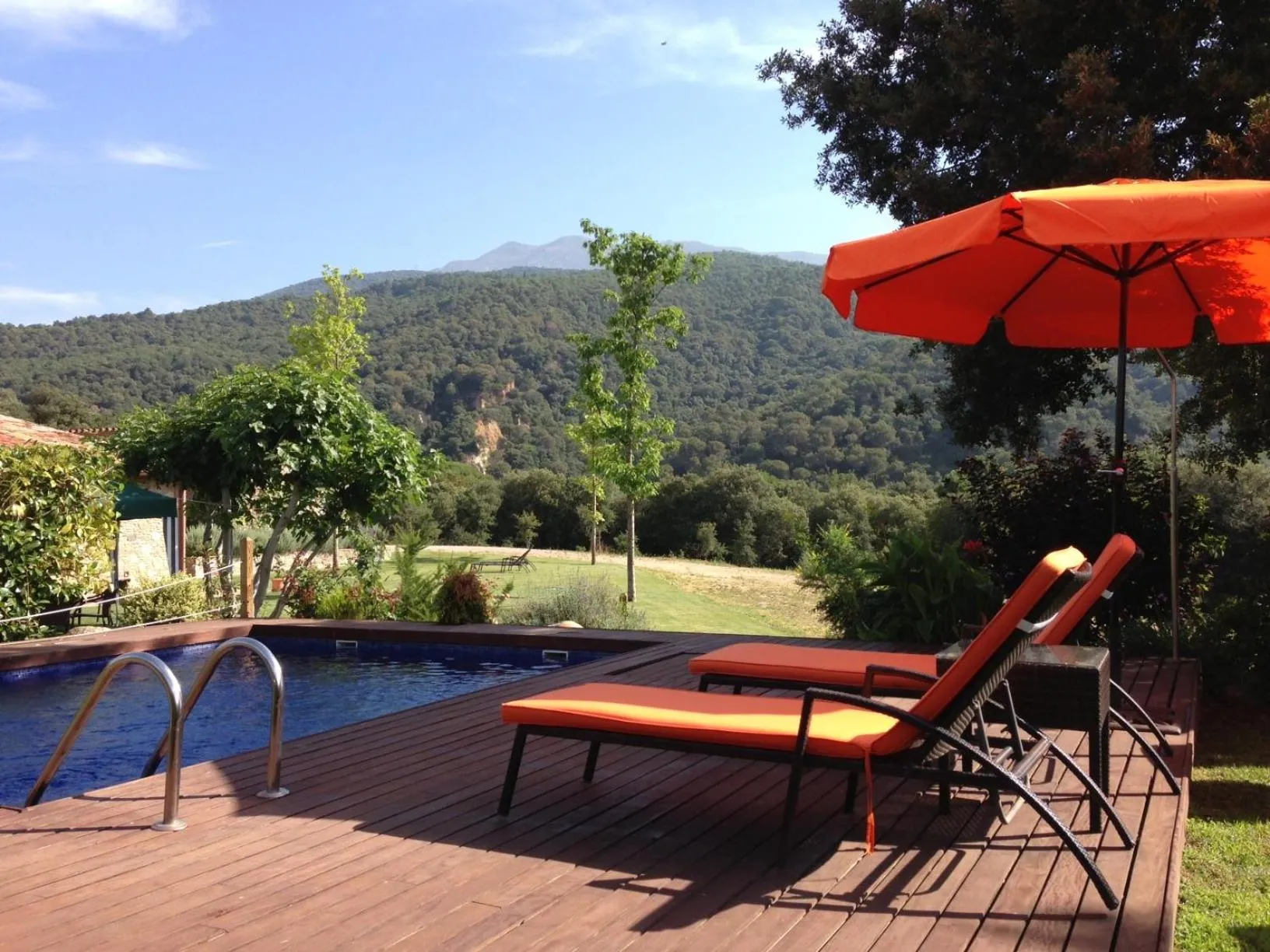 Swimming pool in Hotel Rural Can Vila