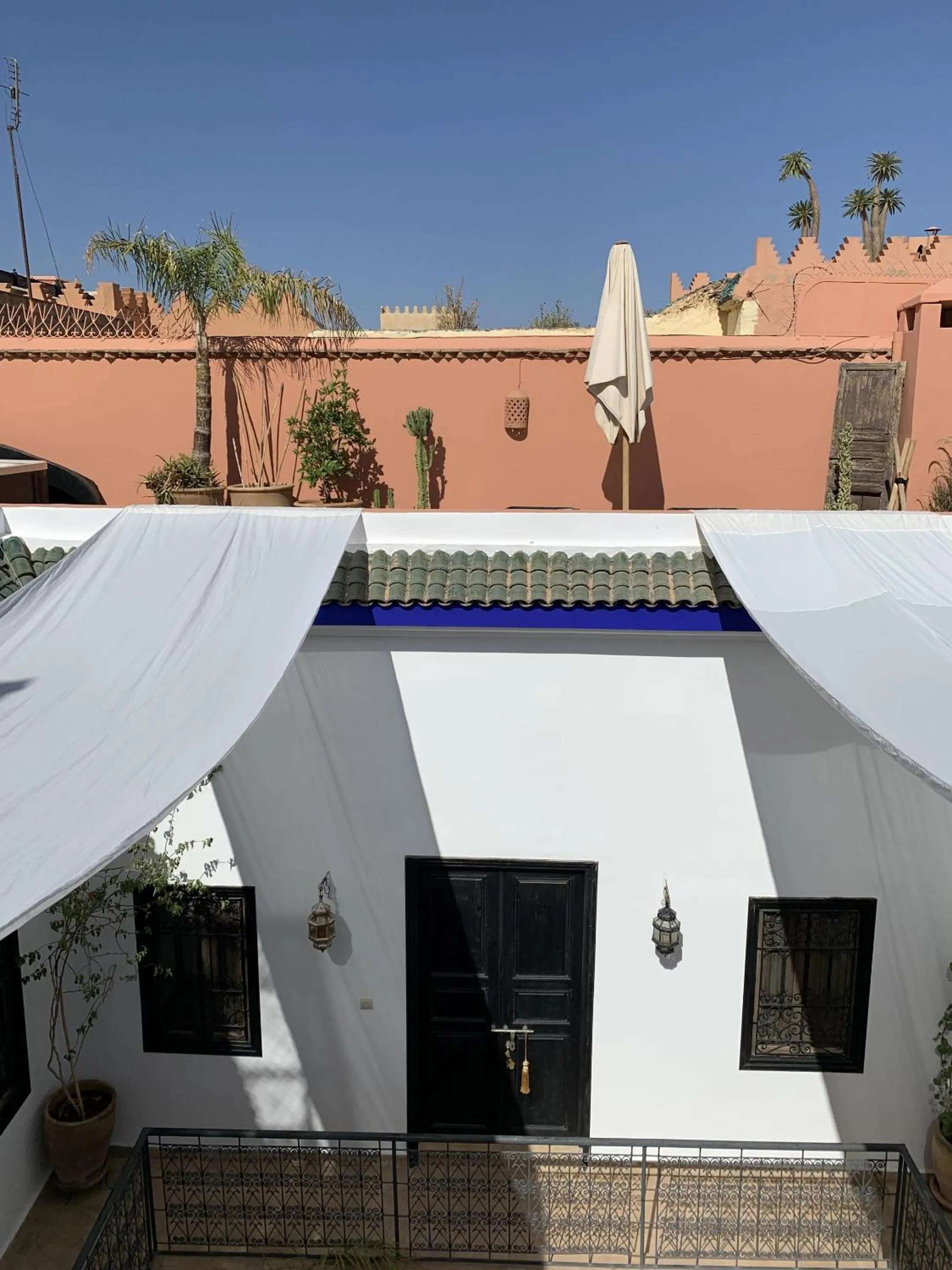Patio in Riad Sin