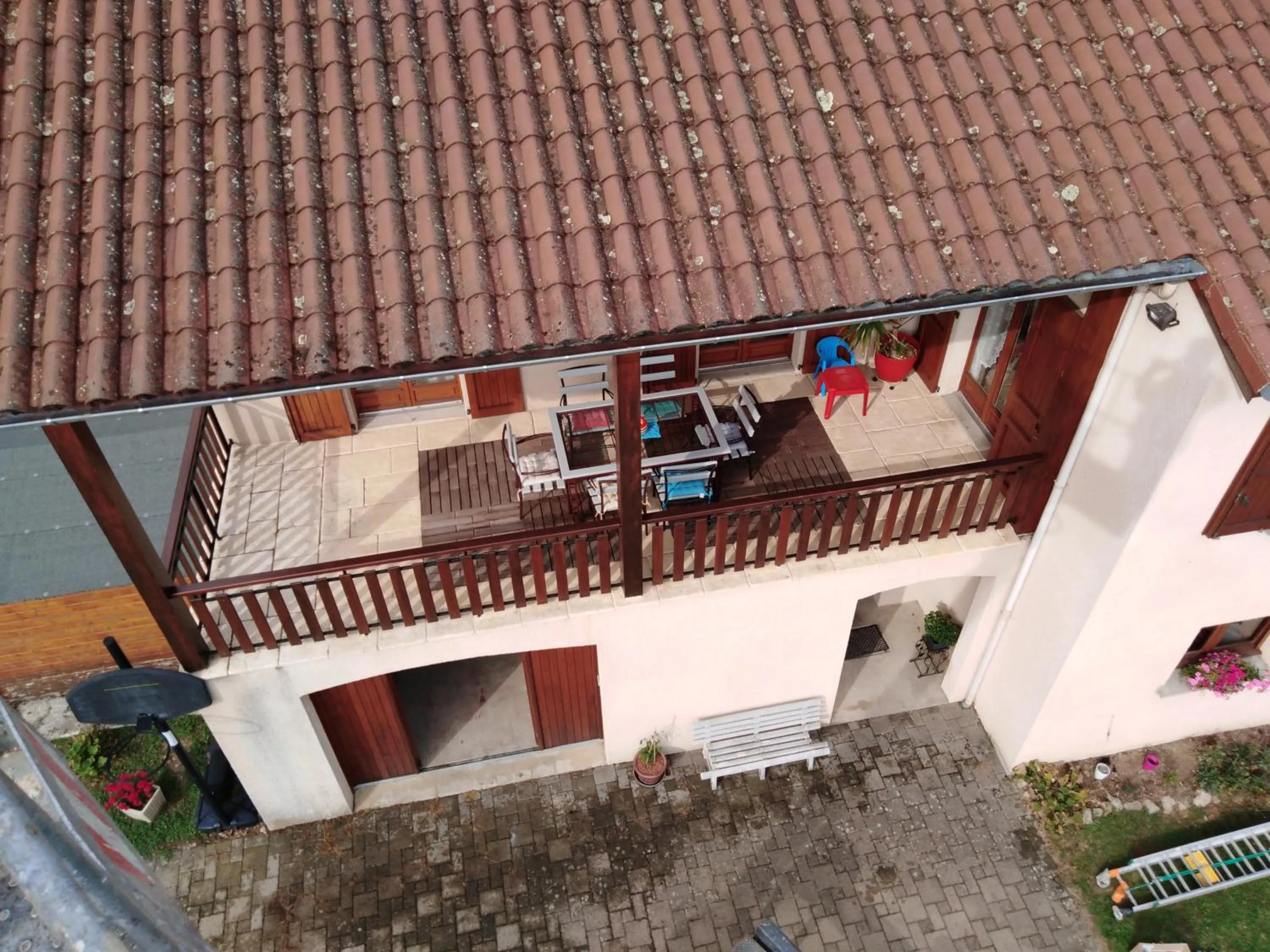 Balcony/Terrace in Chambres des arrys