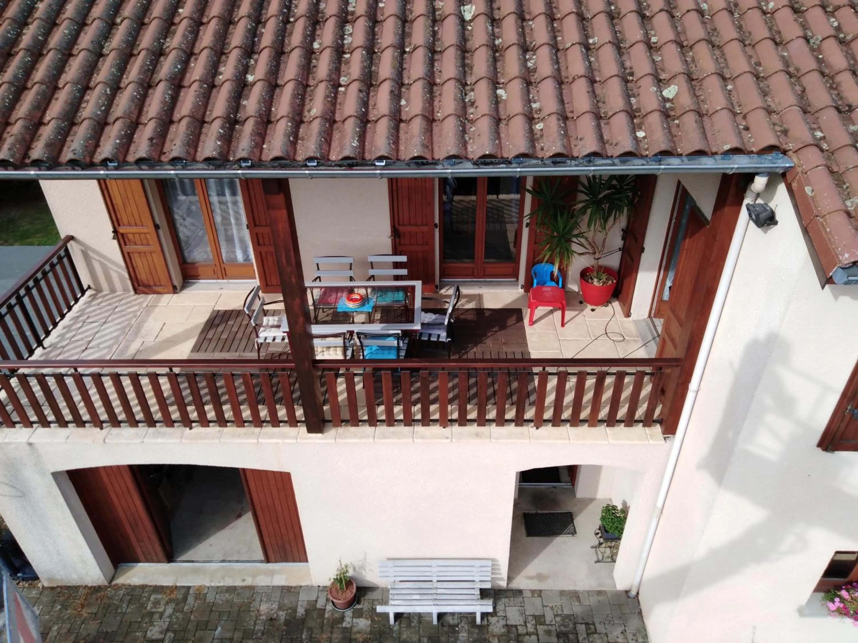 Balcony/Terrace in Chambres des arrys