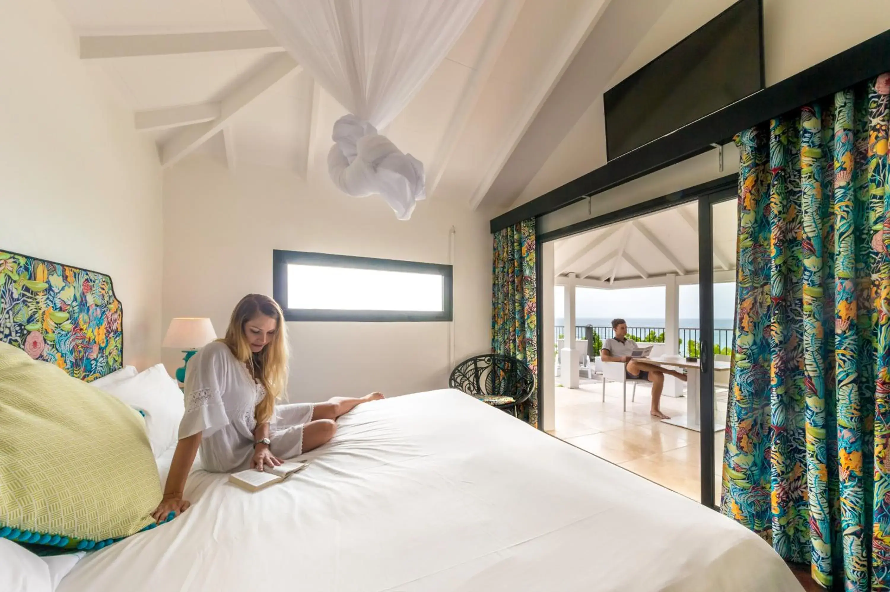 Bed in La Toubana Hotel & Spa Bed in La Toubana Hotel & Spa