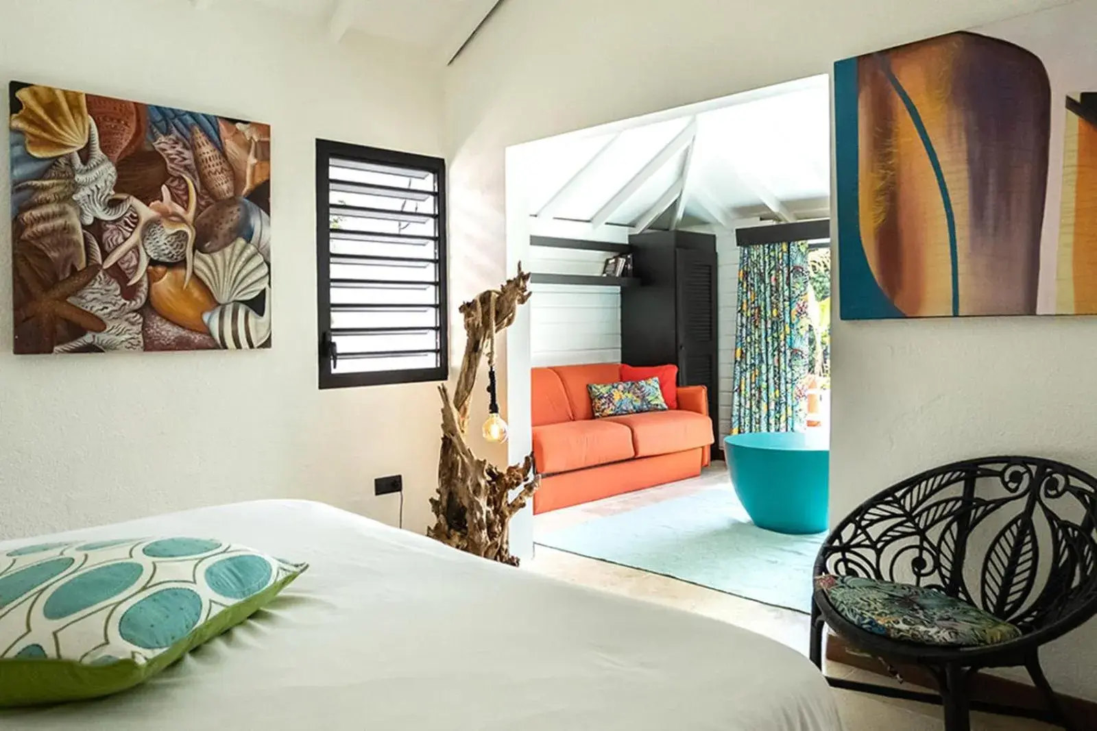 Bed in La Toubana Hotel & Spa Bed in La Toubana Hotel & Spa