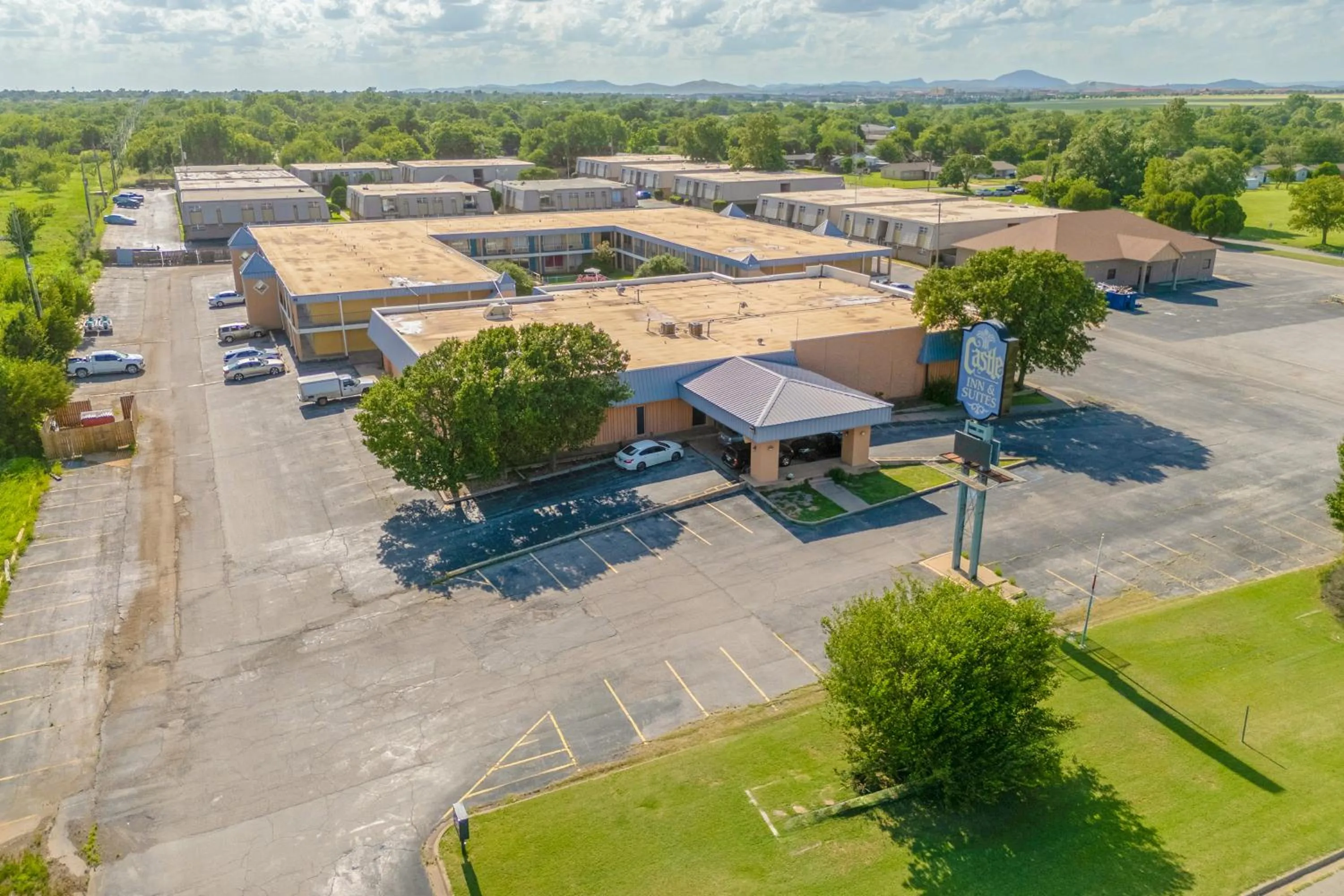 Bird's eye view in Castle inn & suites by OYO Lawton