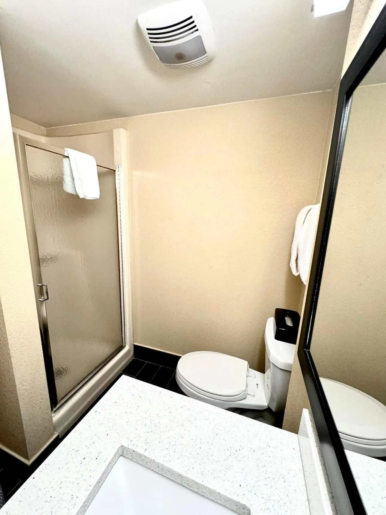 Bathroom in Super 8 by Wyndham Frederick