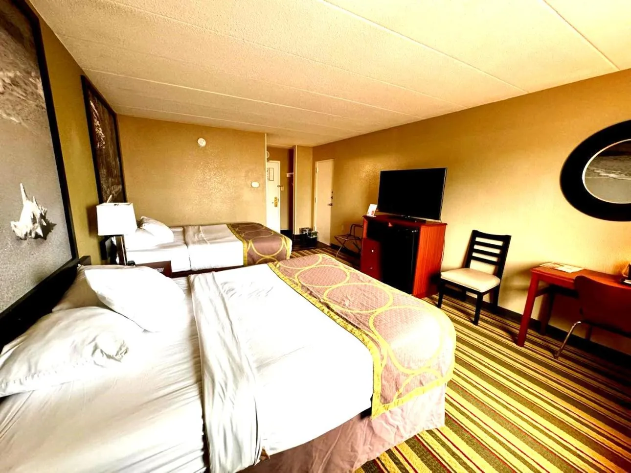 Bed in Super 8 by Wyndham Frederick