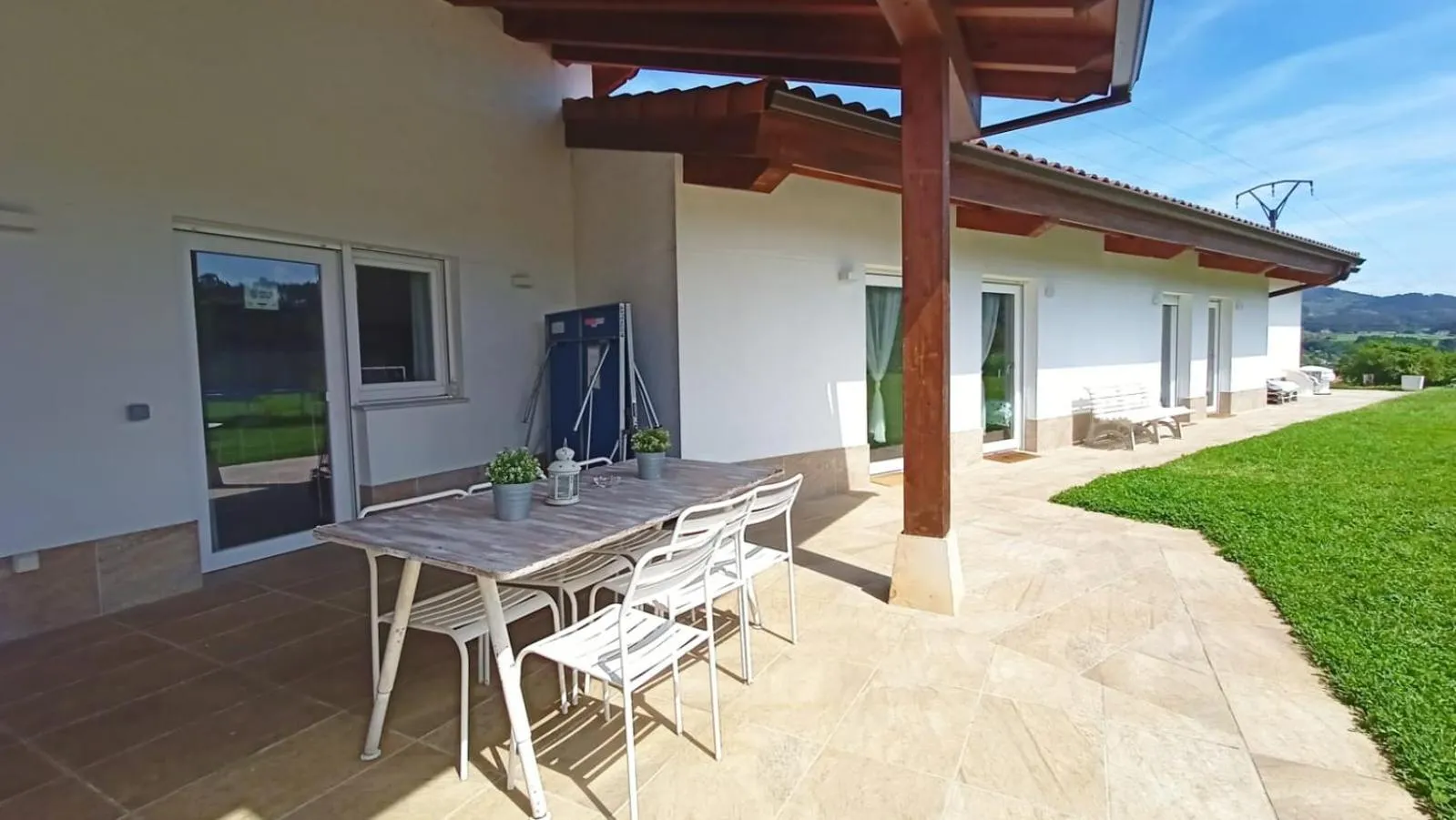 Balcony/Terrace in Casa Rural Txokoetxe