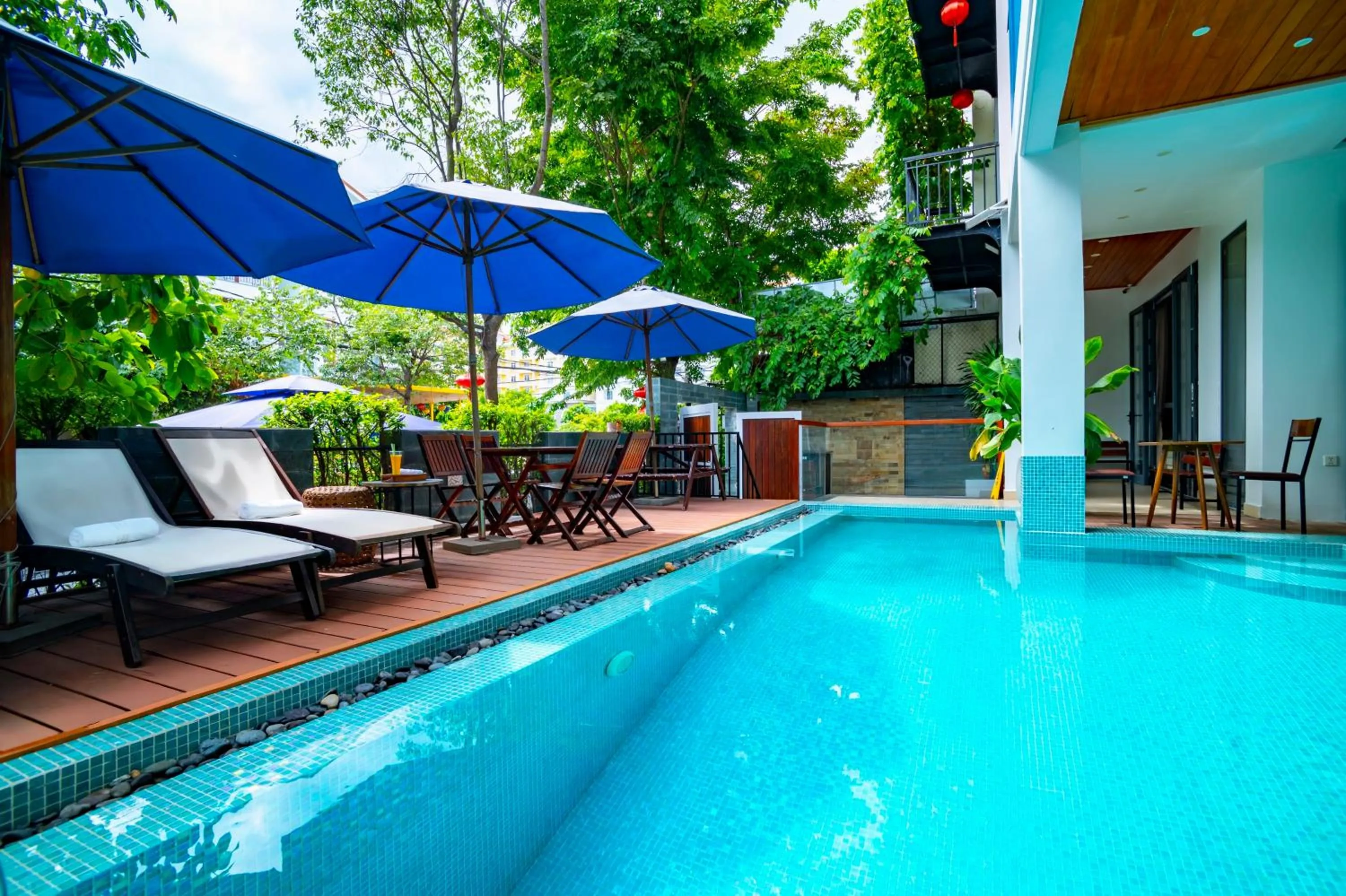 Swimming pool in Hoi An Majestic Villa