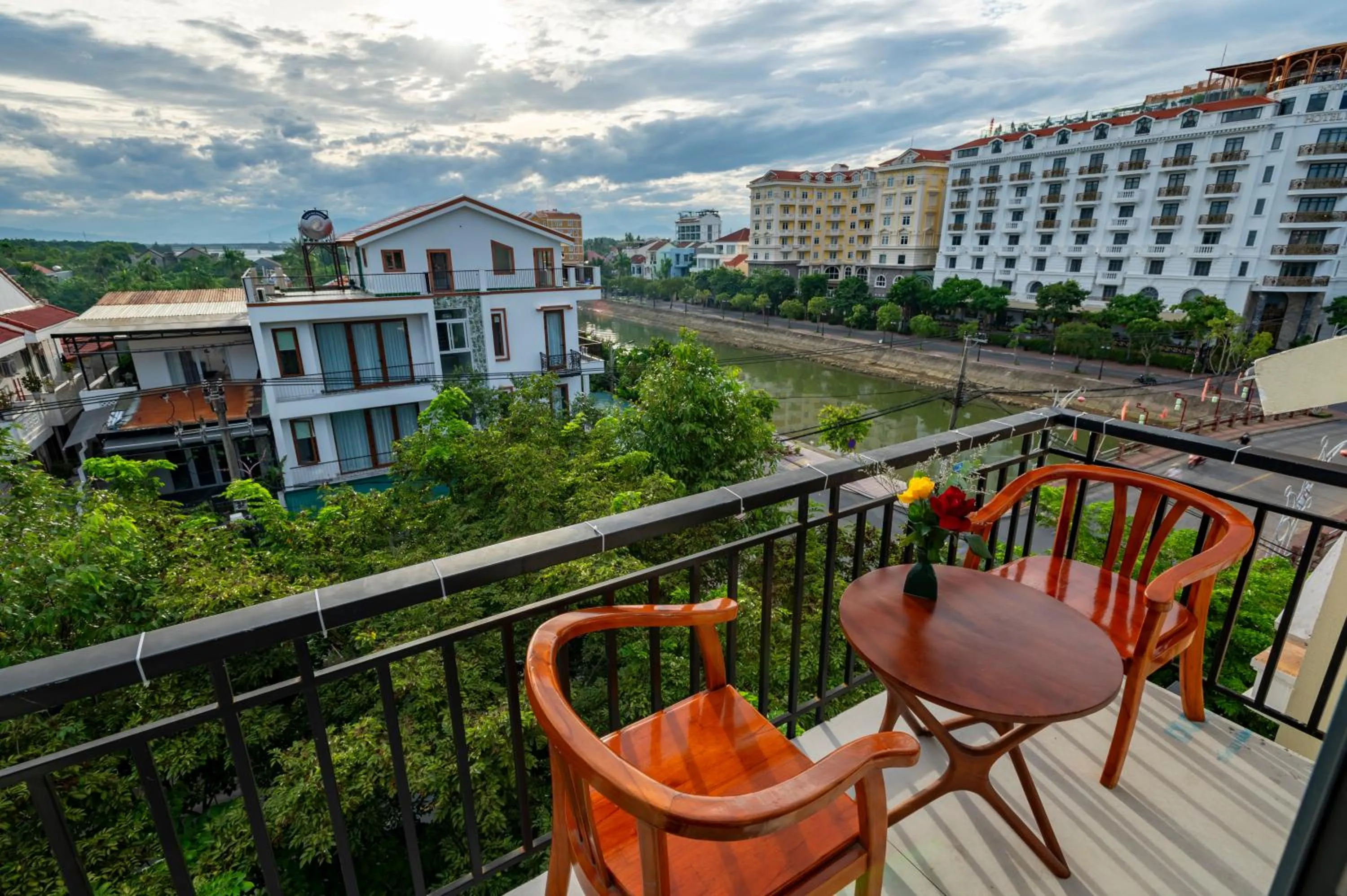 Balcony/Terrace in Hoi An Majestic Villa