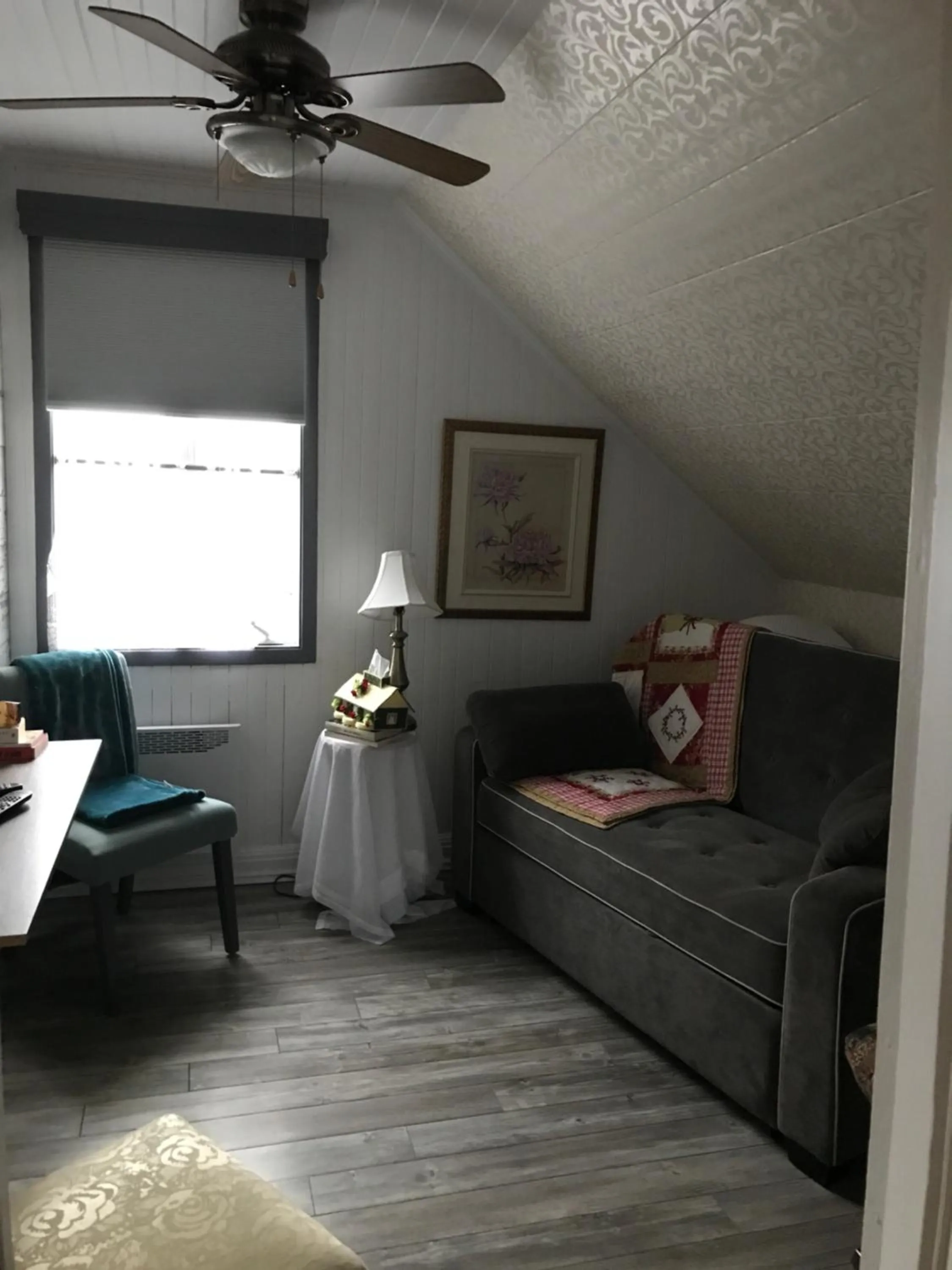 Living room in gite des iles